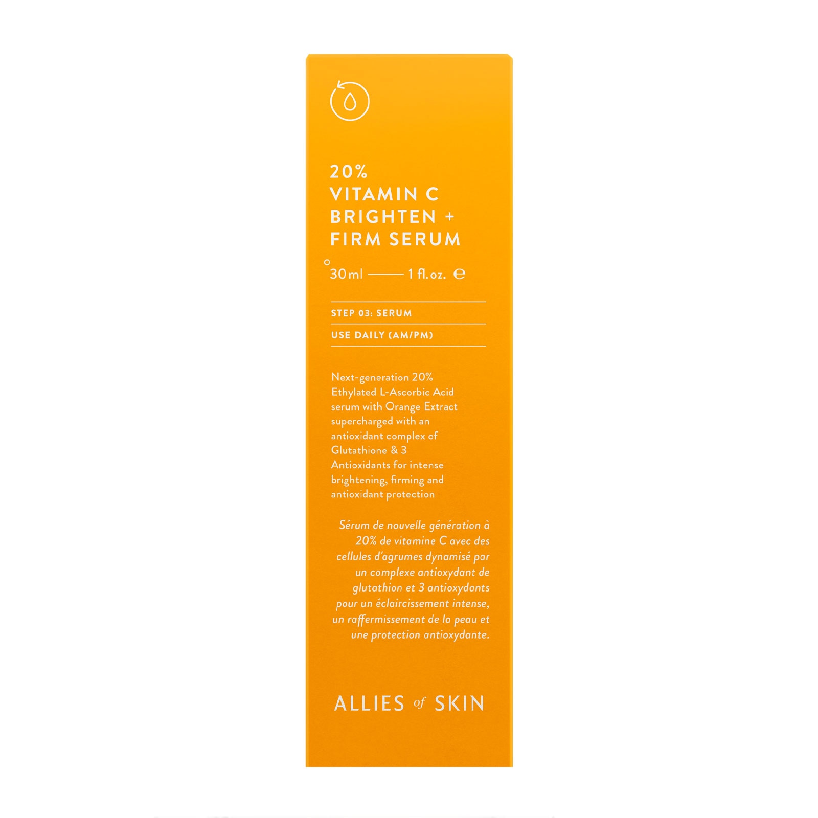 Allies Of Skin 20% Vitamin C Brighten + Firm Serum 30Ml