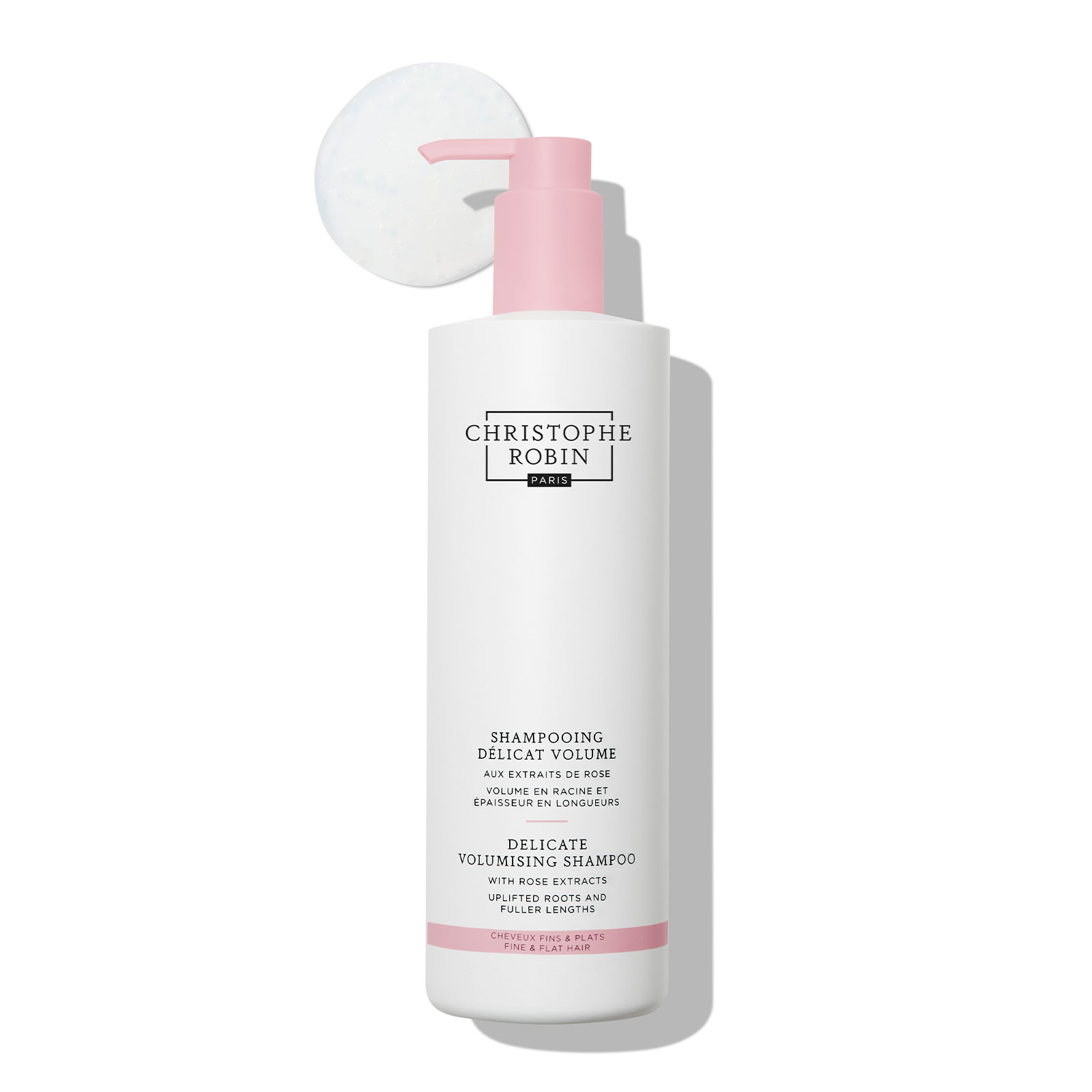 Christophe Robin Delicate Volumizing Shampoo With Rose Extracts 500Ml