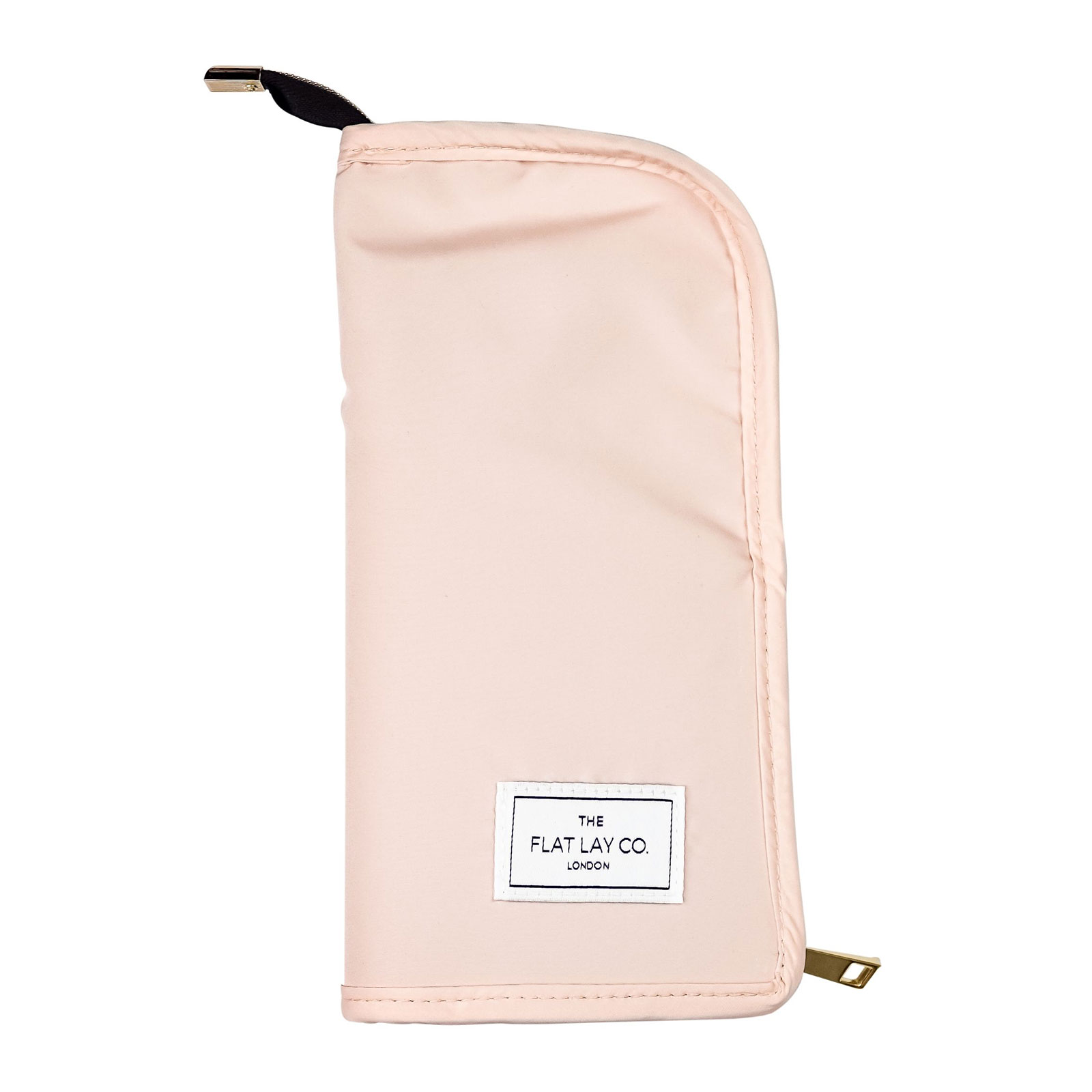 The Flat Lay Co. Xxl Standing Makeup Brush Case In Blush Pink