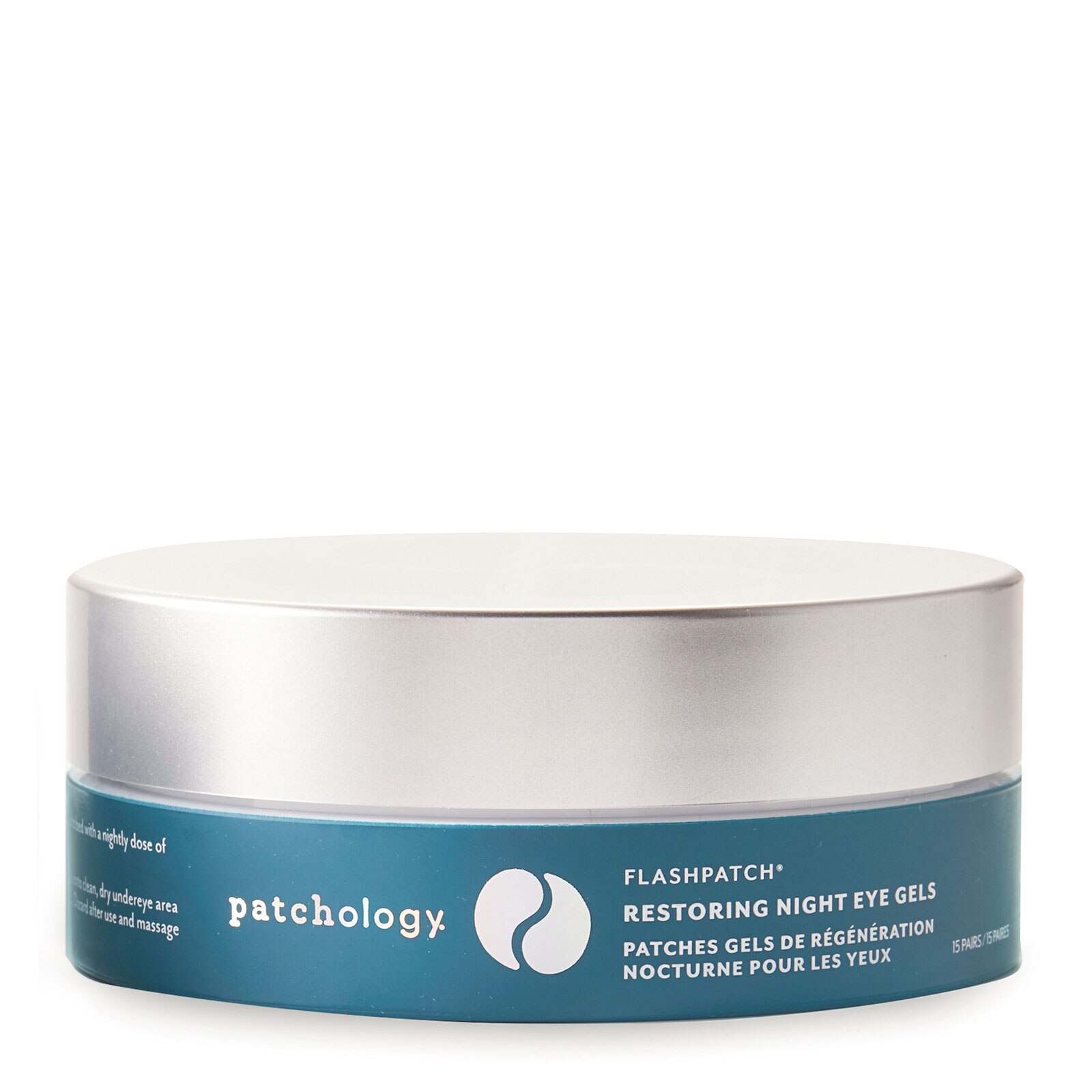 Patchology Flashpatch - Restoring Night Eye Gels 15 Pair Jar 119 G