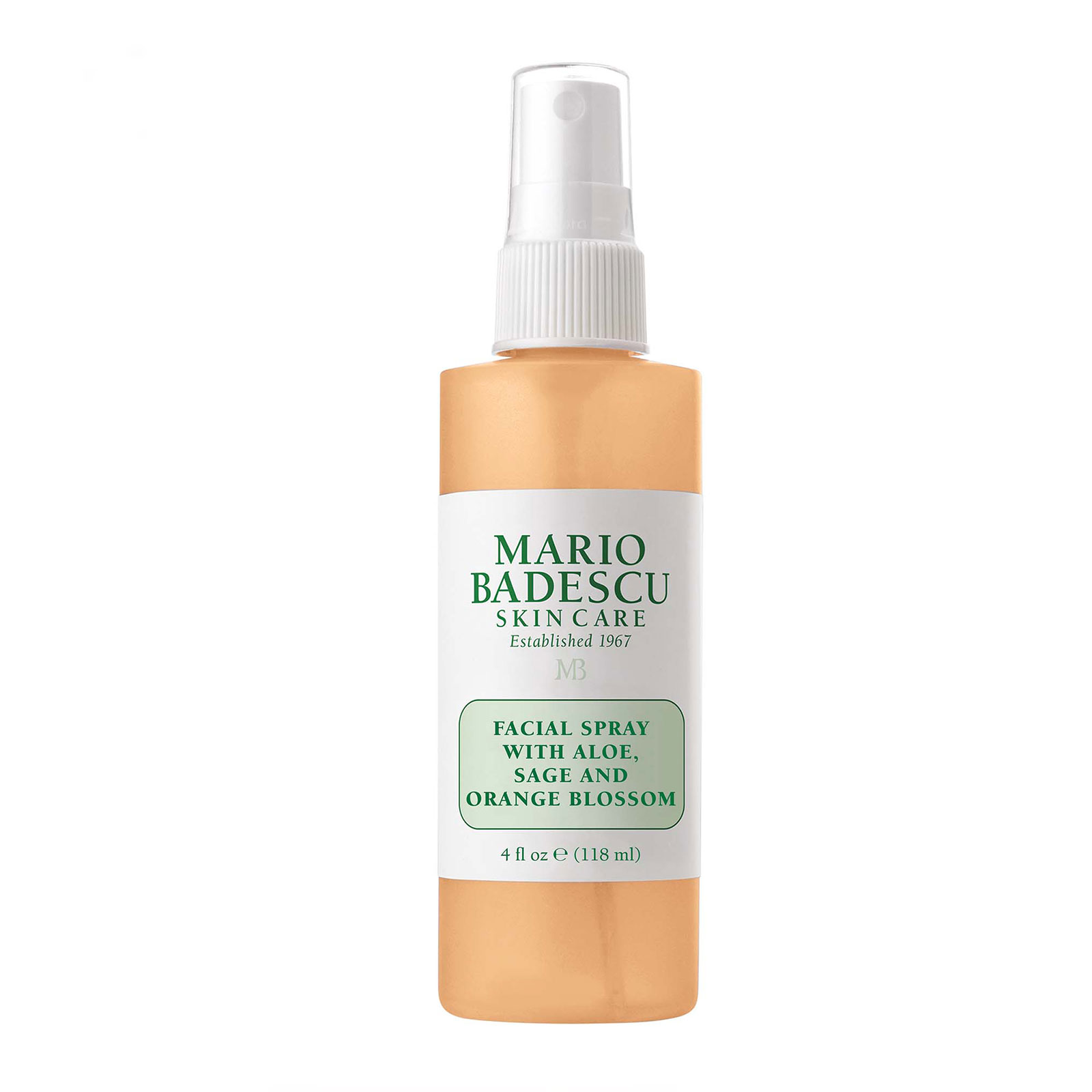 Mario Badescu Facial Spray With Aloe, Sage And Orange Blossom 118 Ml