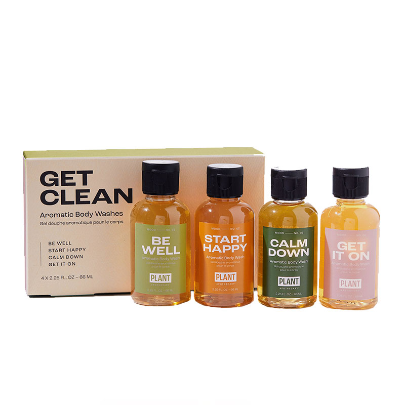 Plant Apothecary Get Clean: Aromatic Body Wash Kit