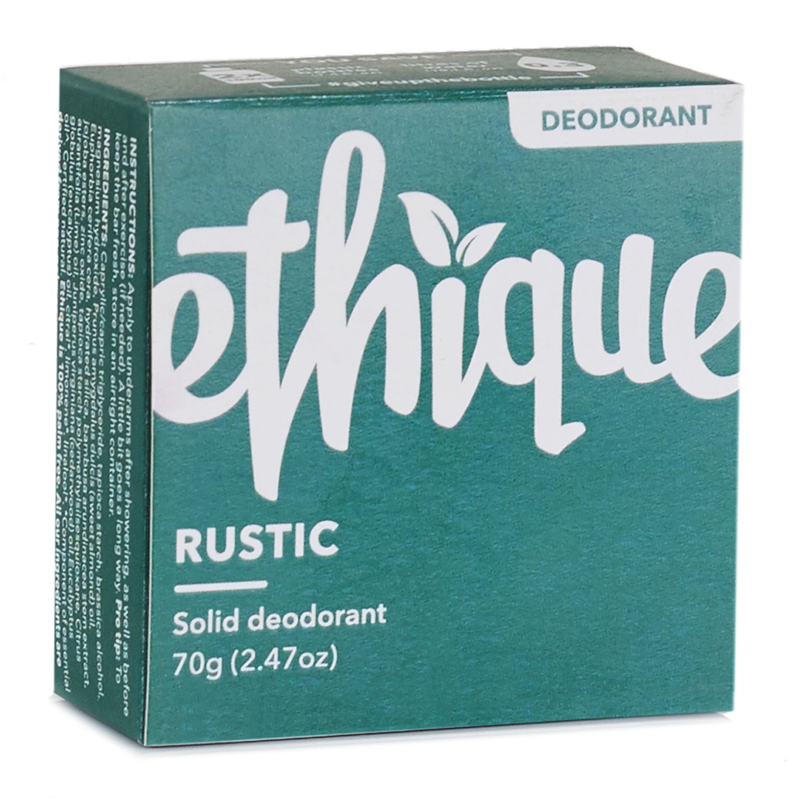 Ethique Rustic Solid Deodorant 70g