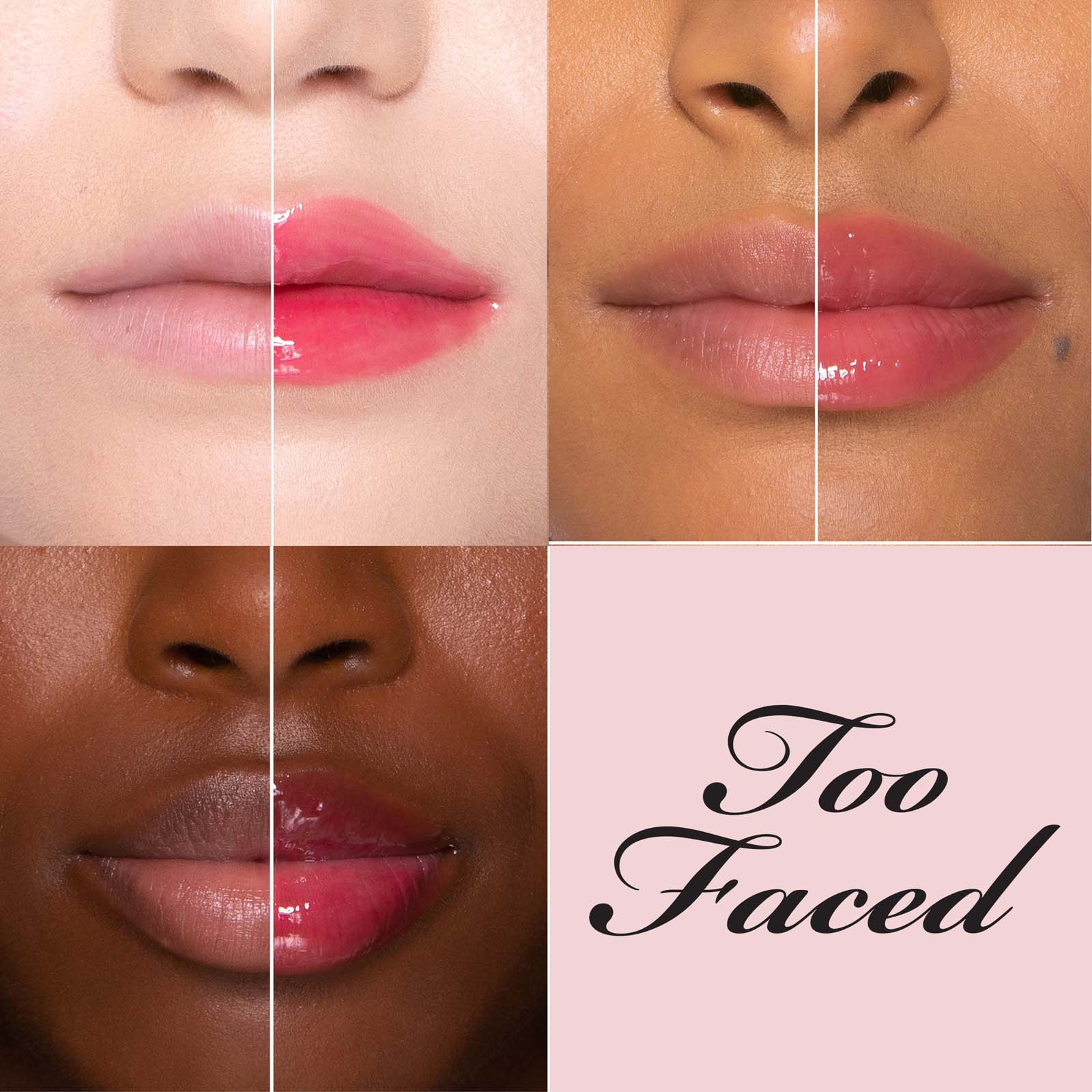 Too Faced Lip Injection Extreme Plumping Lip Gloss 4ml Strawberry Kiss