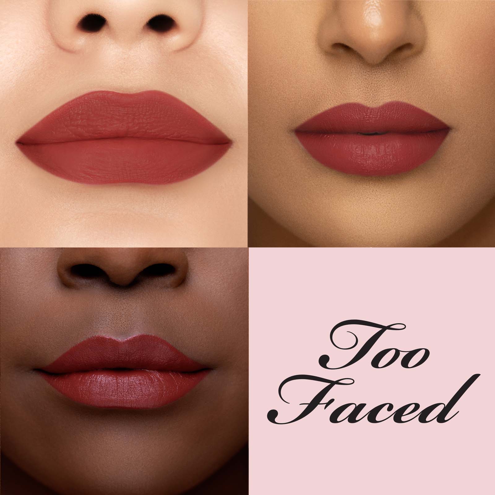 Too Faced Lip Injection Demi Matte Liquid Lipstick 3ml Large & In Charge