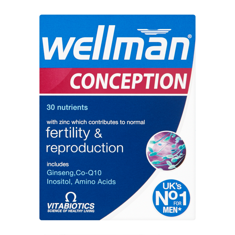 Vitabiotics Wellman Conception 30 Tablets