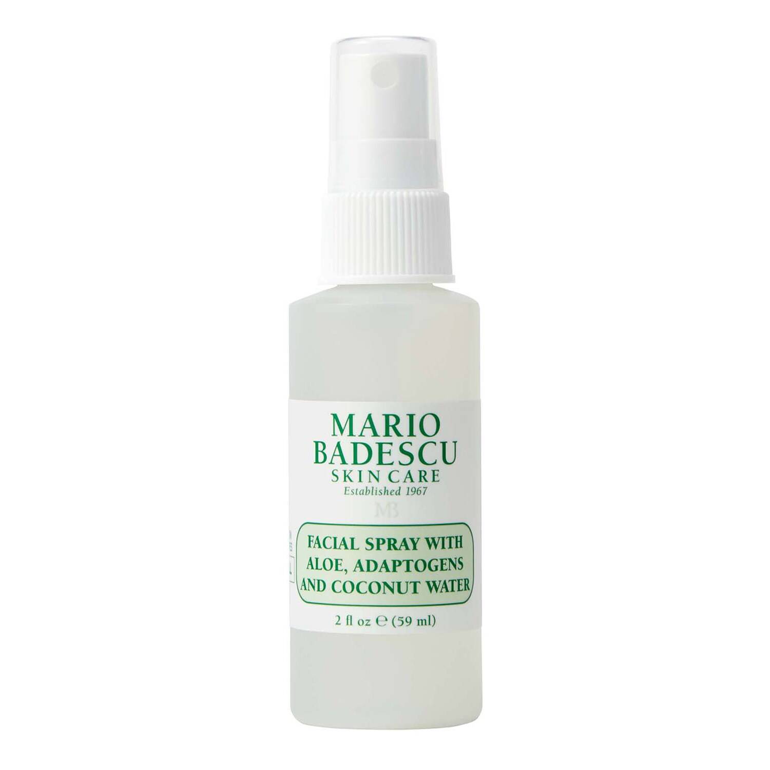Mario Badescu Facial Spray W/ Aloe, Adaptogens & Coconut Water Aloe Vera Mist 59 Ml