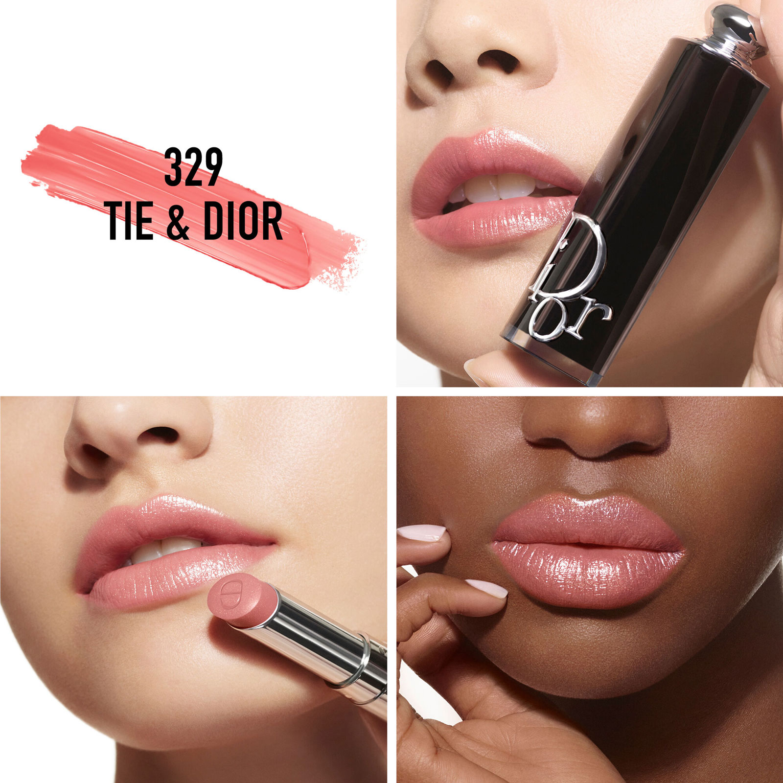 Dior Addict Shine Lipstick Refill 3.2G 329 Tie & Dior