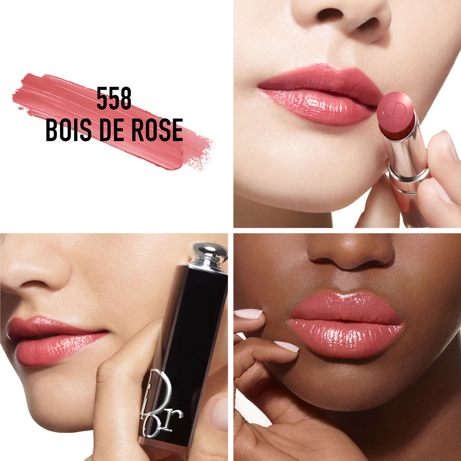 Dior Addict Shine Lipstick Refill 3.2G 558 Bois De Rose
