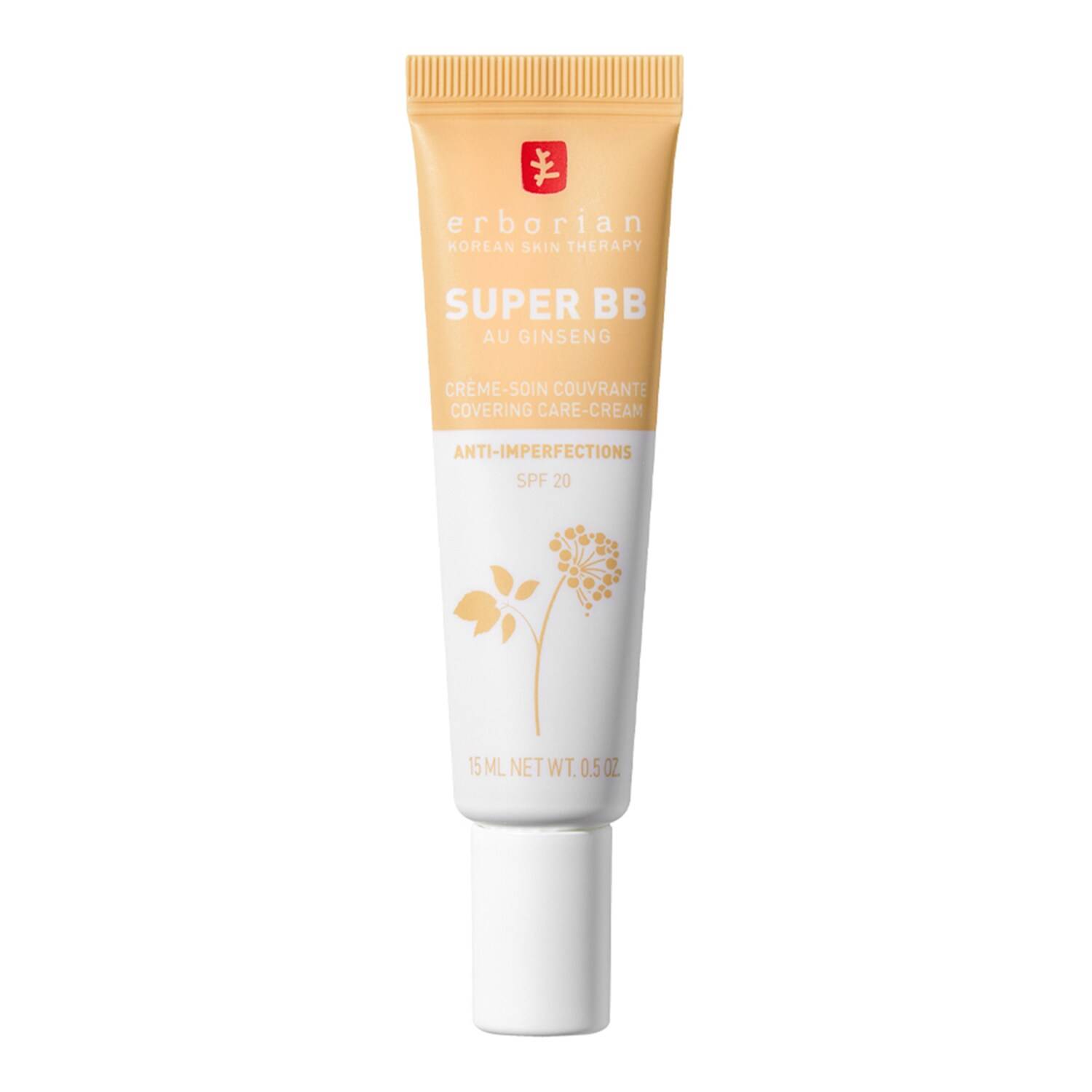 Erborian Super Bb With Ginseng Clair - High Coverage Anti-Imperfections Care Bb Family Super Bb Nude