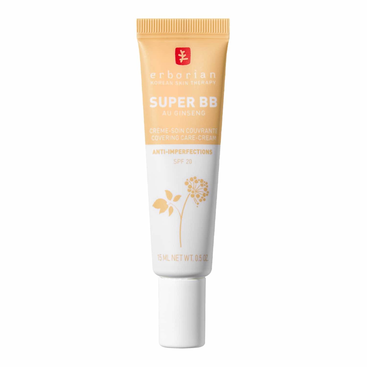 Erborian Super Bb Full Coverage Bb Cream For Acne Prone Skin Nude 15Ml