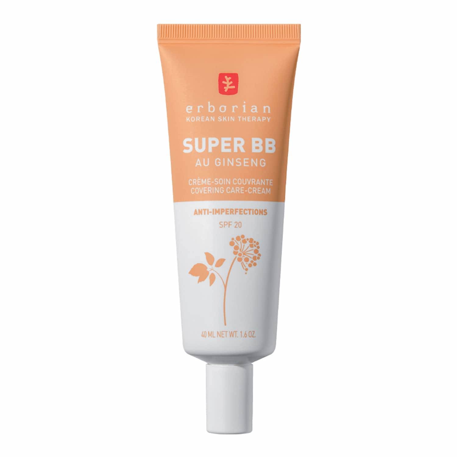 Erborian Super Bb Full Coverage Bb Cream For Acne Prone Skin Doré 40Ml