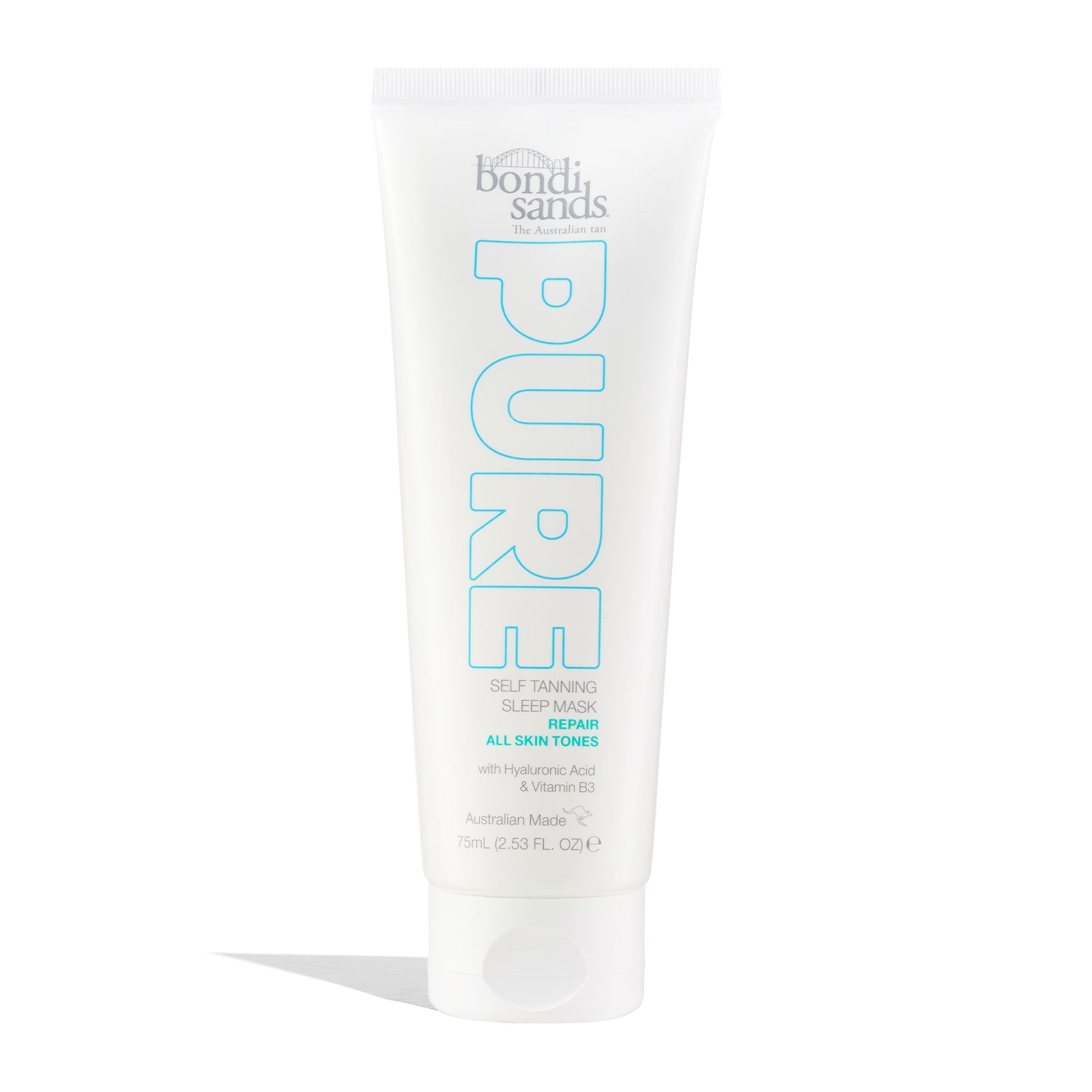 Bondi Sands Pure Self Tanning Sleep Mask Renew 75Ml PrettyLittleThing US
