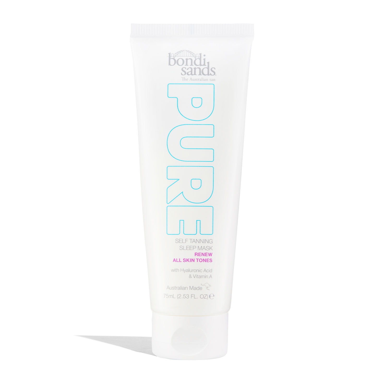 Bondi Sands Pure Self Tanning Sleep Mask Renew 75Ml PrettyLittleThing US