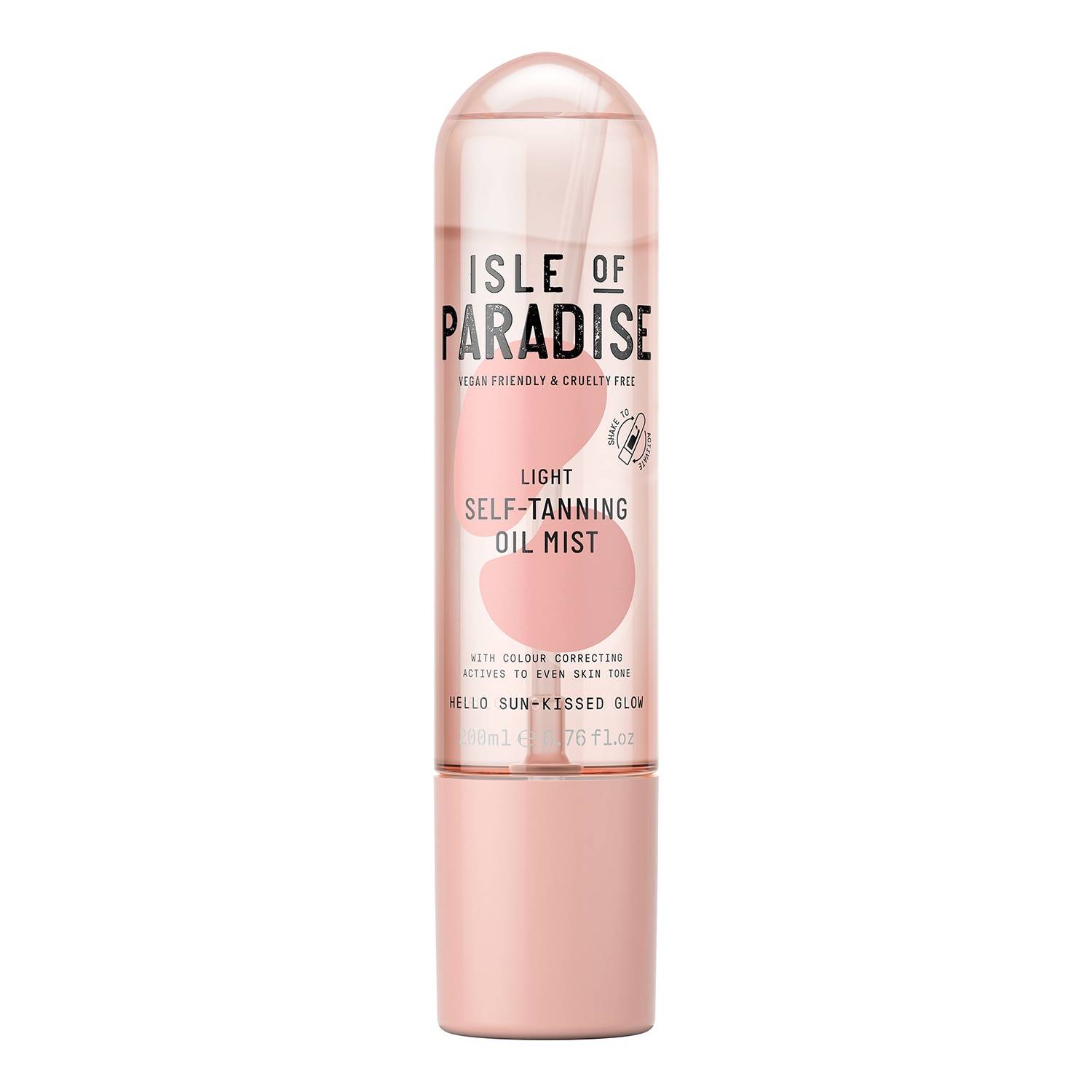 Isle Of Paradise Light Self-Tanning Oil Mist 200Ml