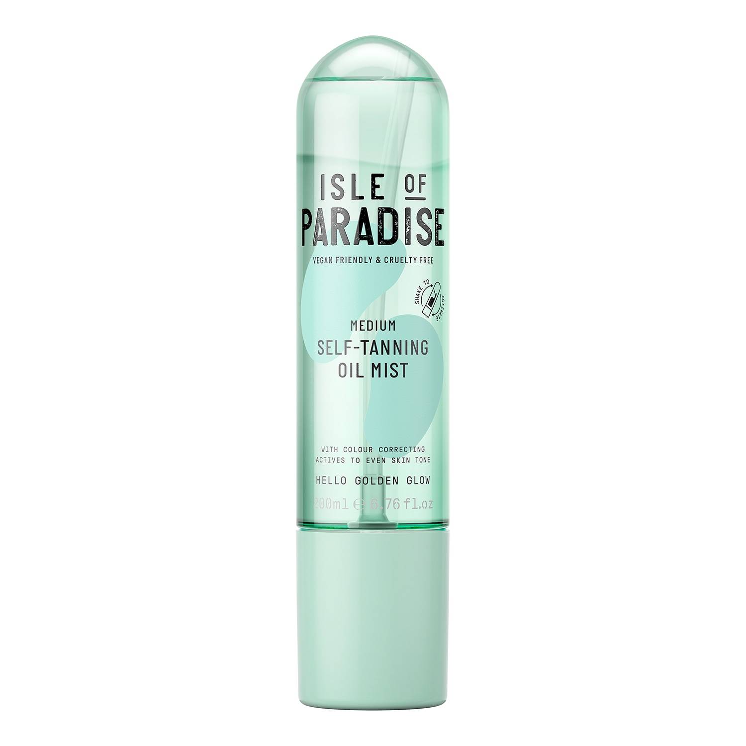 Isle Of Paradise Medium Self-Tanning Oil Mist 200Ml