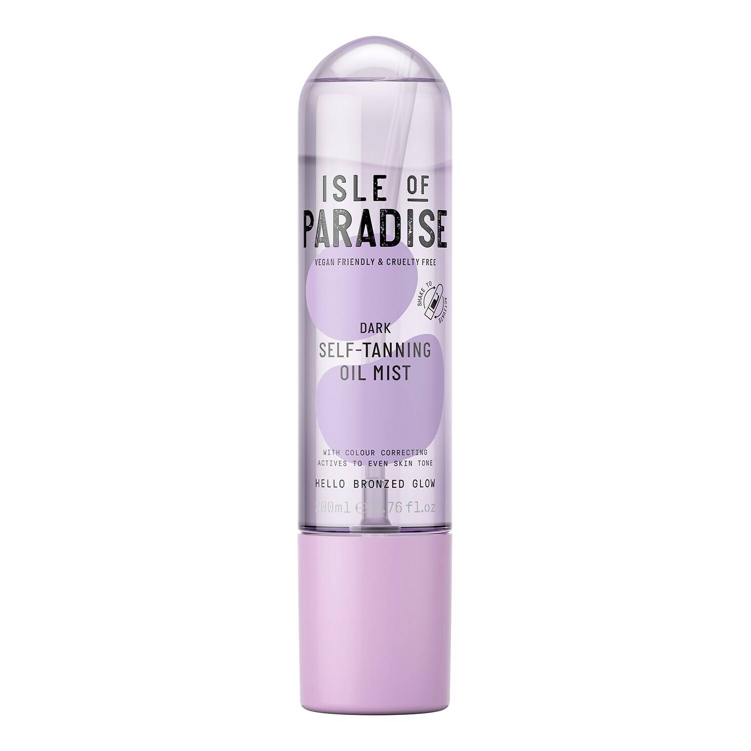Isle Of Paradise Dark Self-Tanning Oil Mist 200Ml