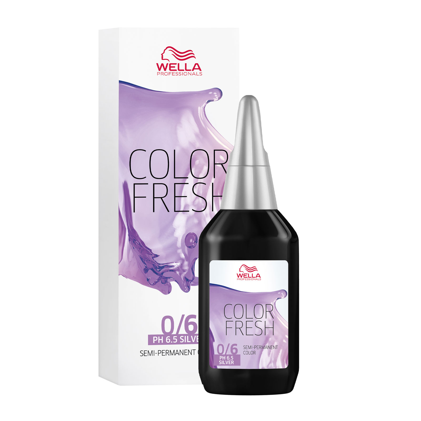 Wella Professionals Color Fresh Semi-Permanent Colour - Silver Violet 75Ml