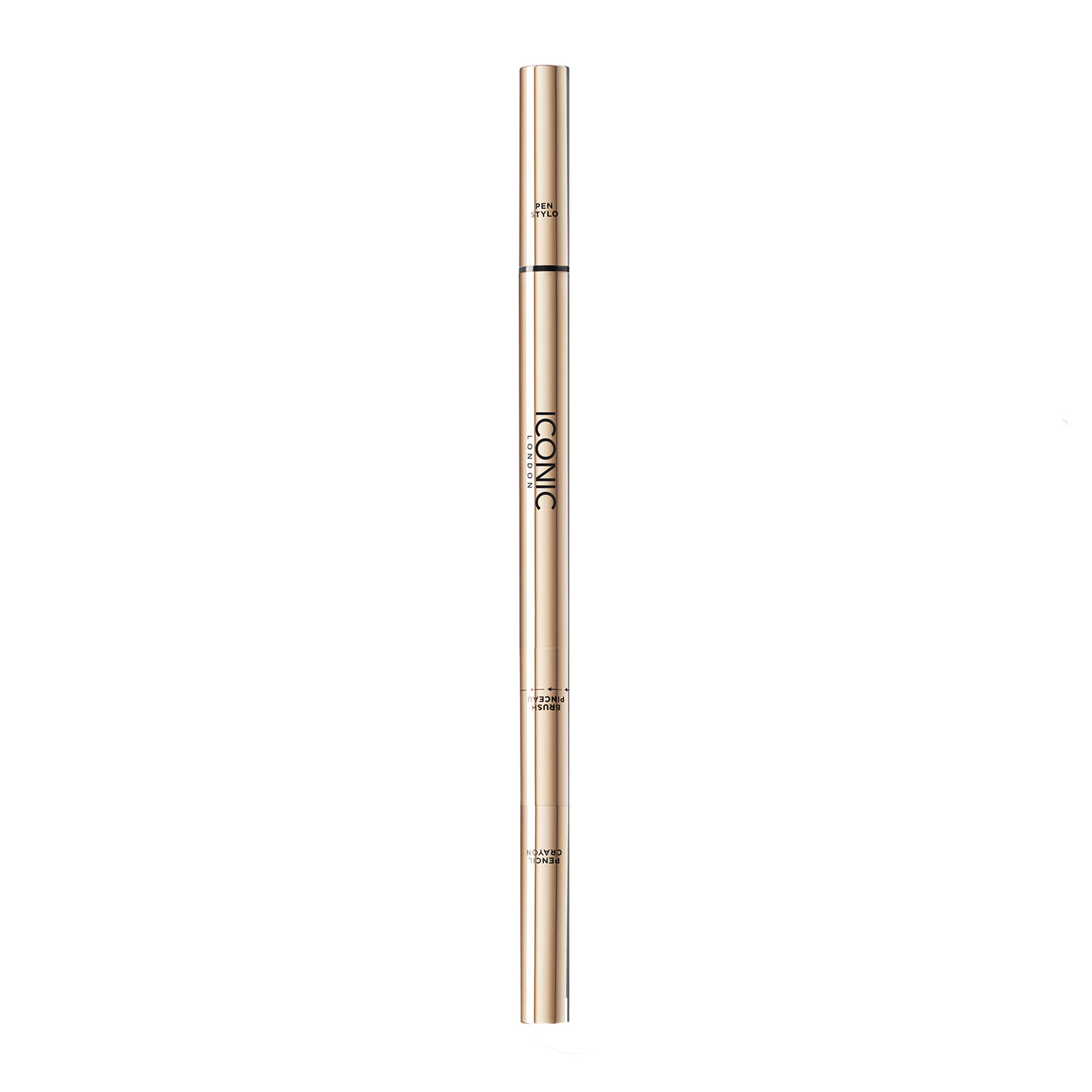 Iconic London Triple Precision Brow Definer 0.33Ml Cool Brown
