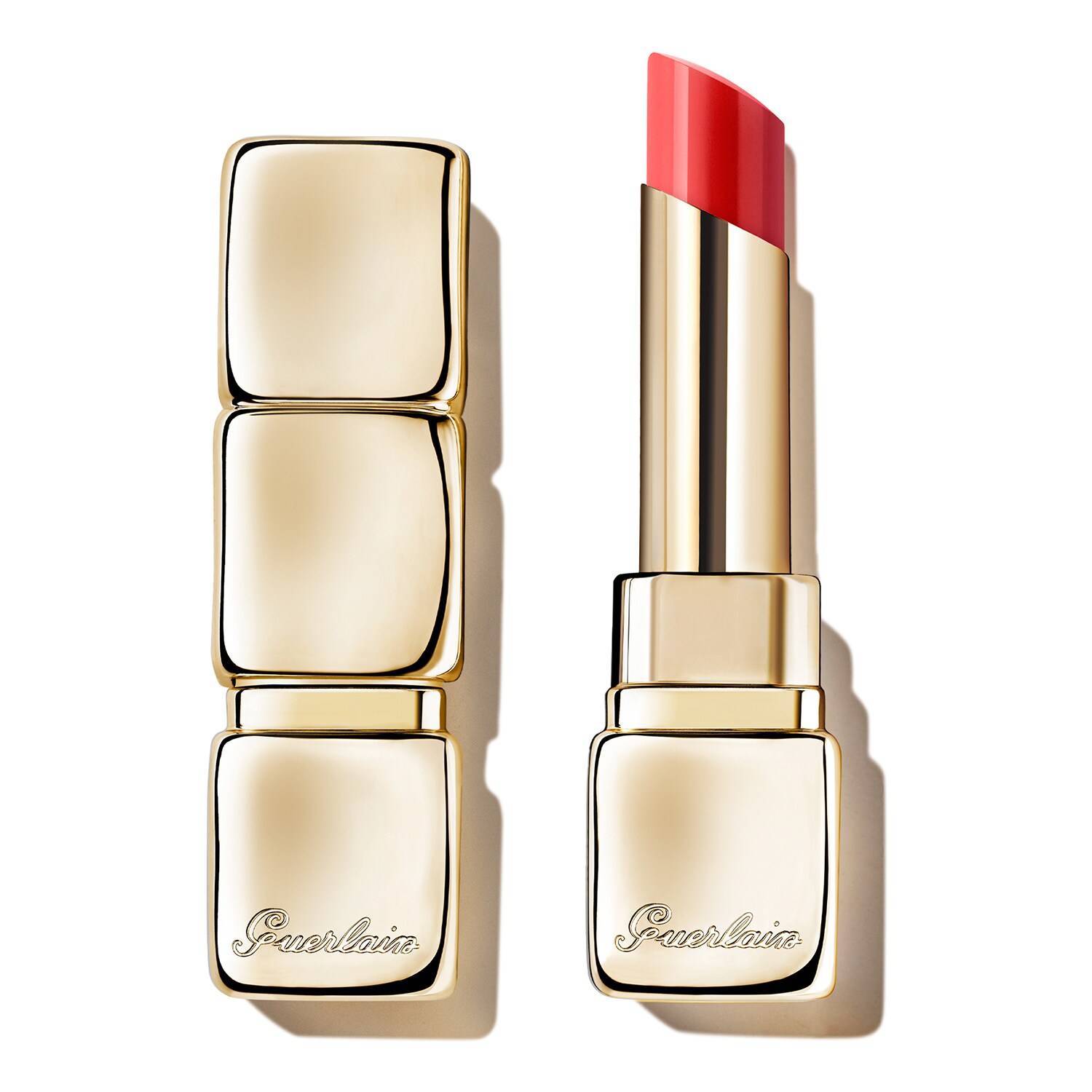 Guerlain Kisskiss Bee Glow 98% Natural-Origin Honey Tint Balm 3.2G 775 Poppy Glow