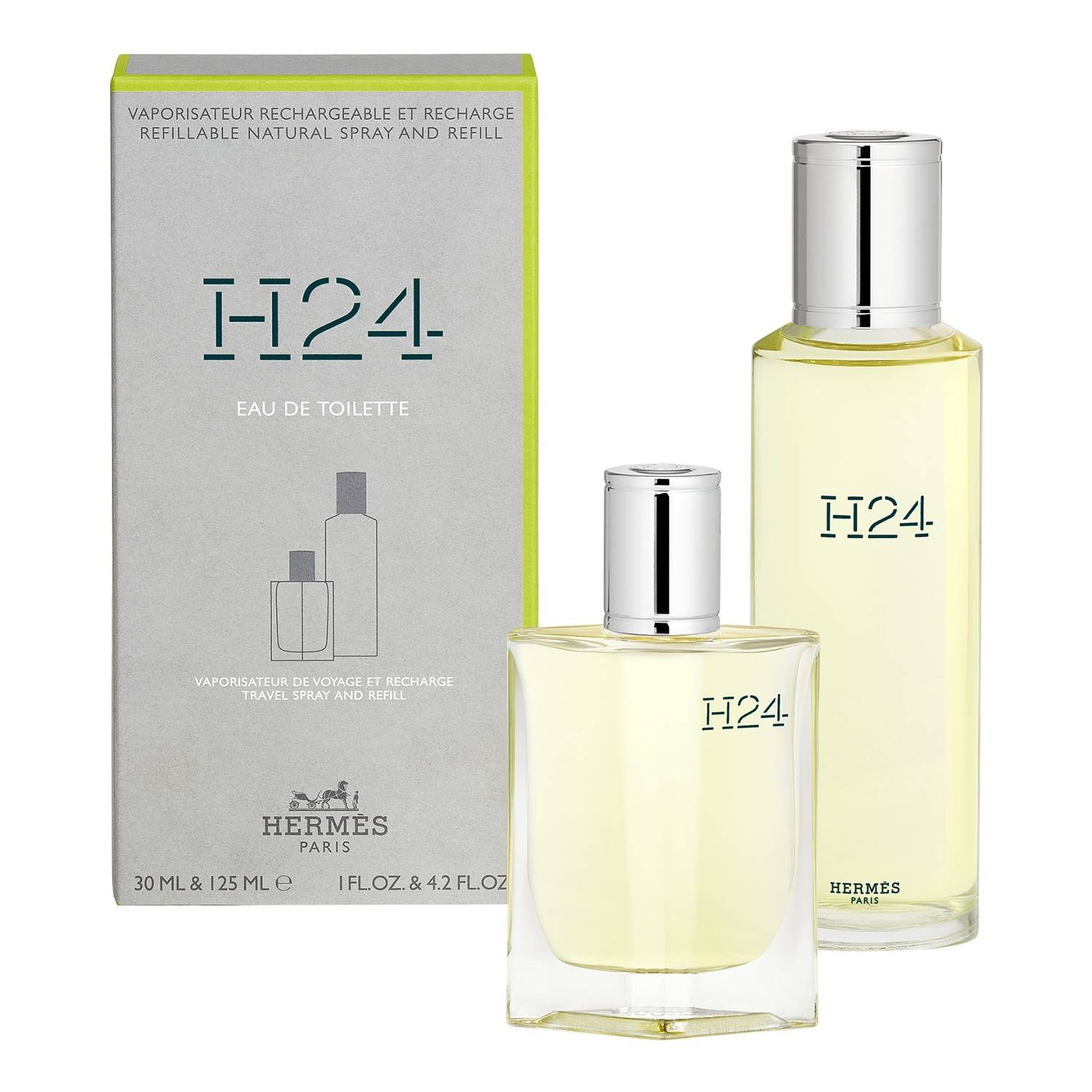 Hermès H24 Eau De Toilette Refillable Spray Bottle Refill 155Ml