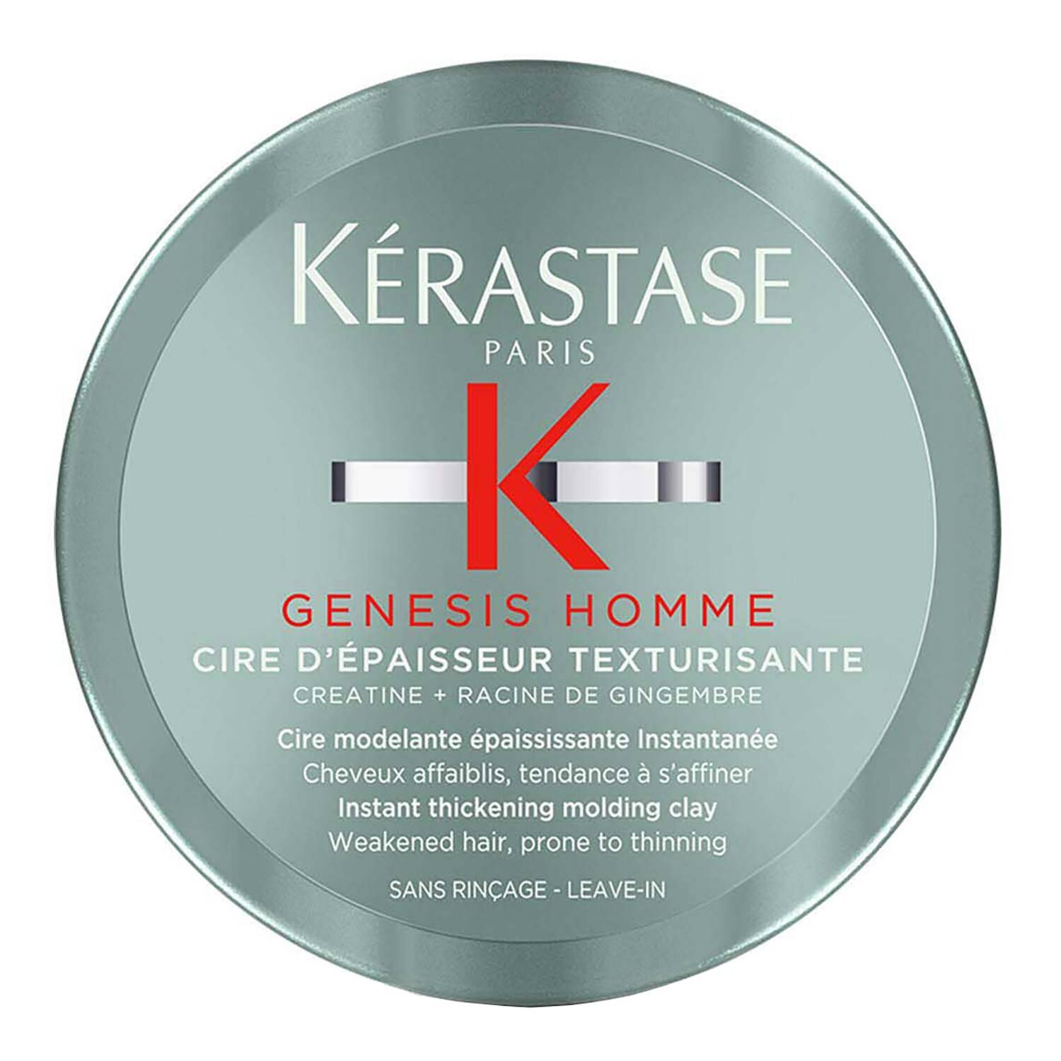 Kérastase Genesis Homme Instant Thickening Molding Clay 75Ml