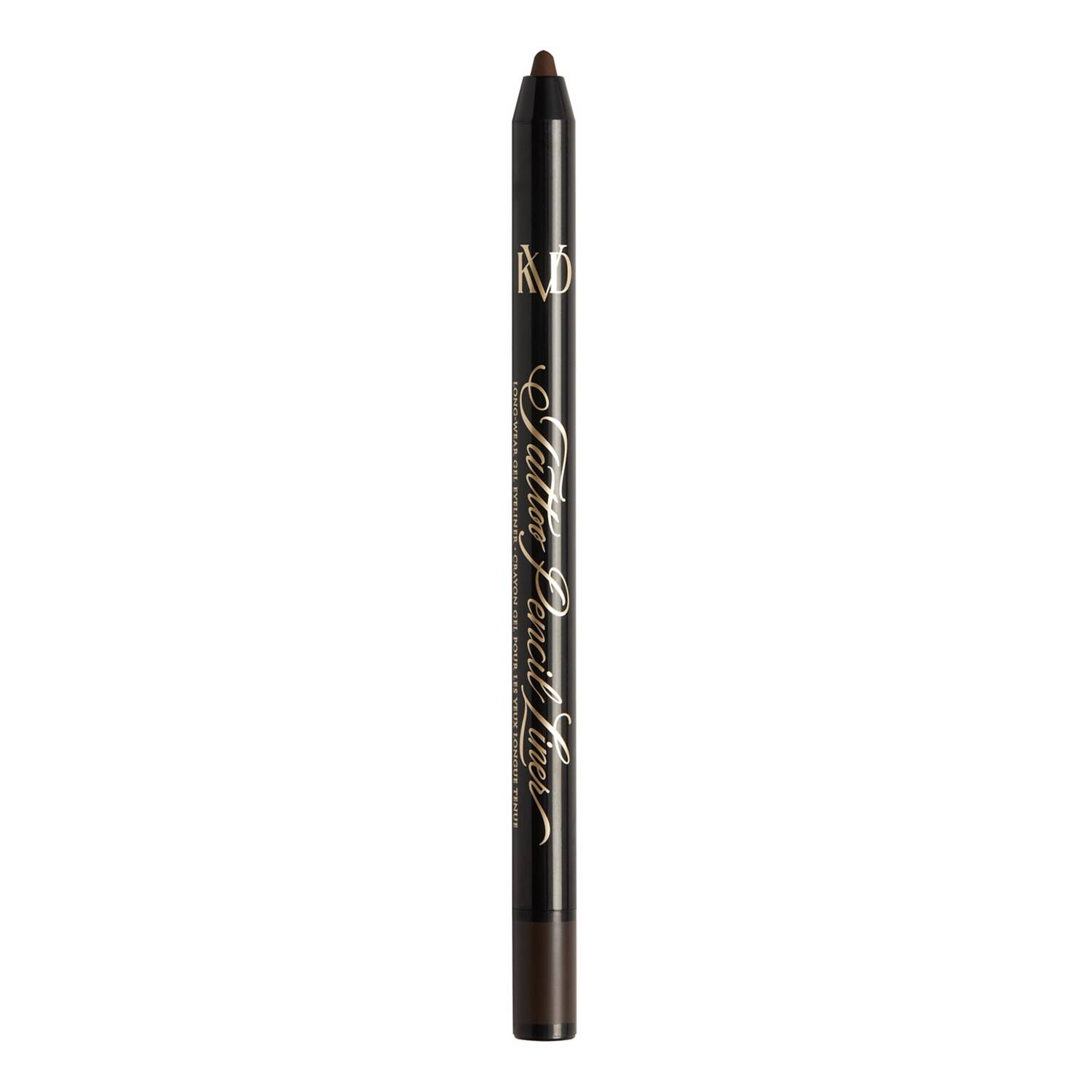 Kvd Beauty Tattoo Pencil Liner Waterproof Long-Wear Gel Eyeliner 0.5G Pyrolusite Brown