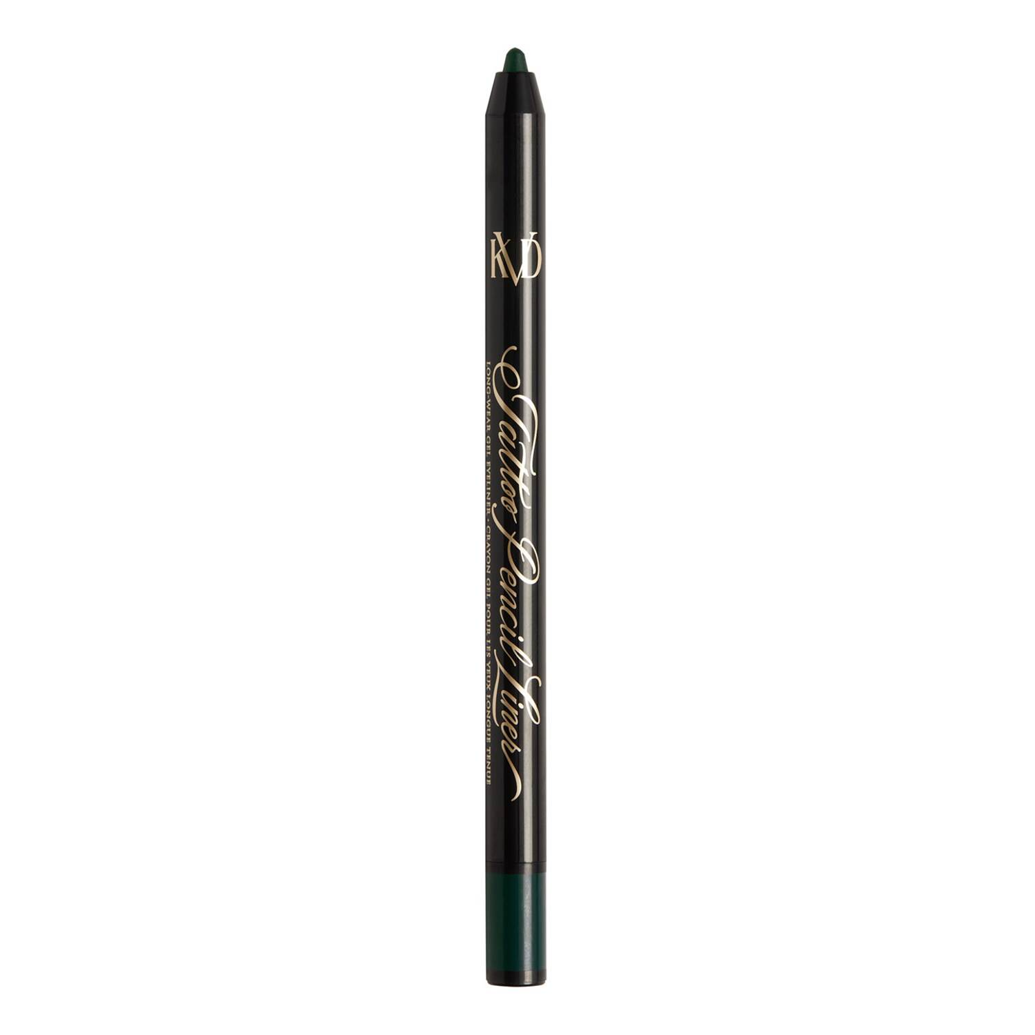 Kvd Beauty Tattoo Pencil Liner Waterproof Long-Wear Gel Eyeliner 0.5G Verdetta Green