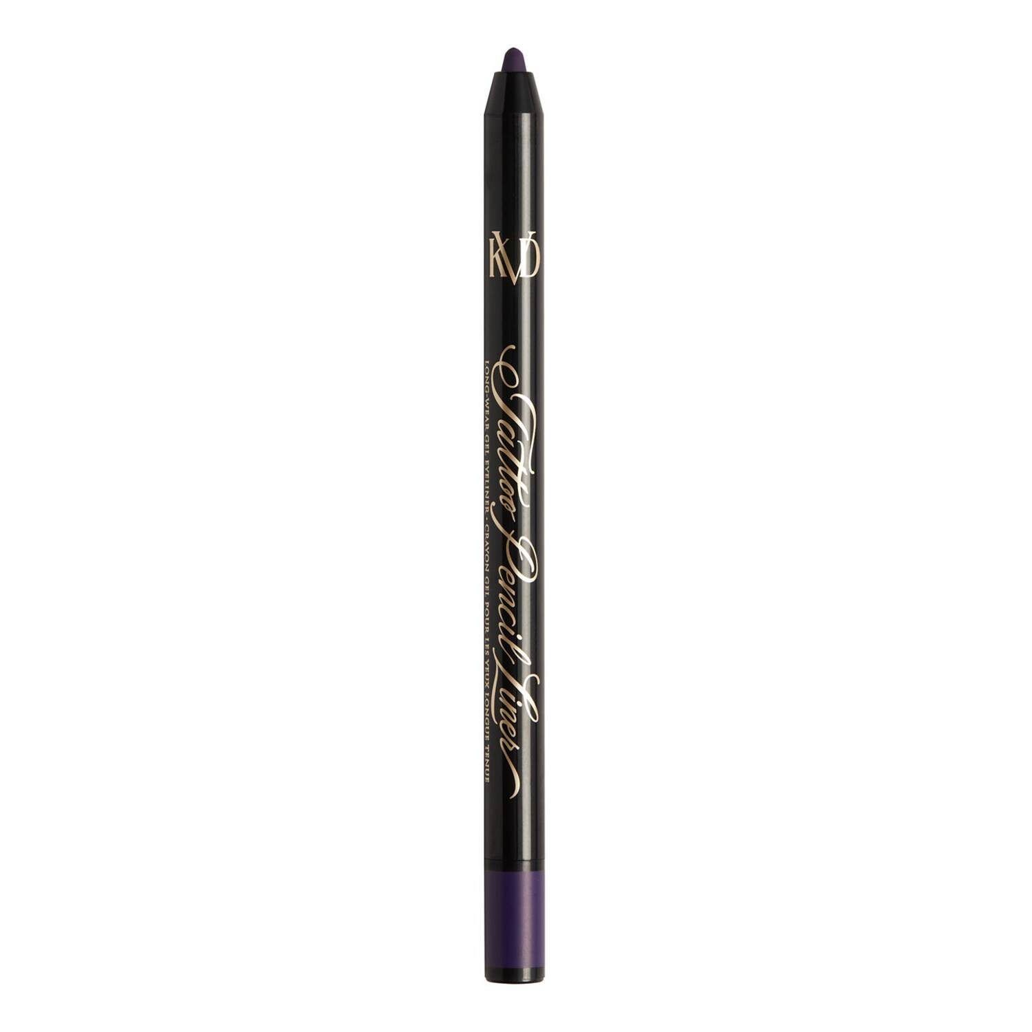 Kvd Beauty Tattoo Pencil Liner Waterproof Long-Wear Gel Eyeliner 0.5G Diox Purple