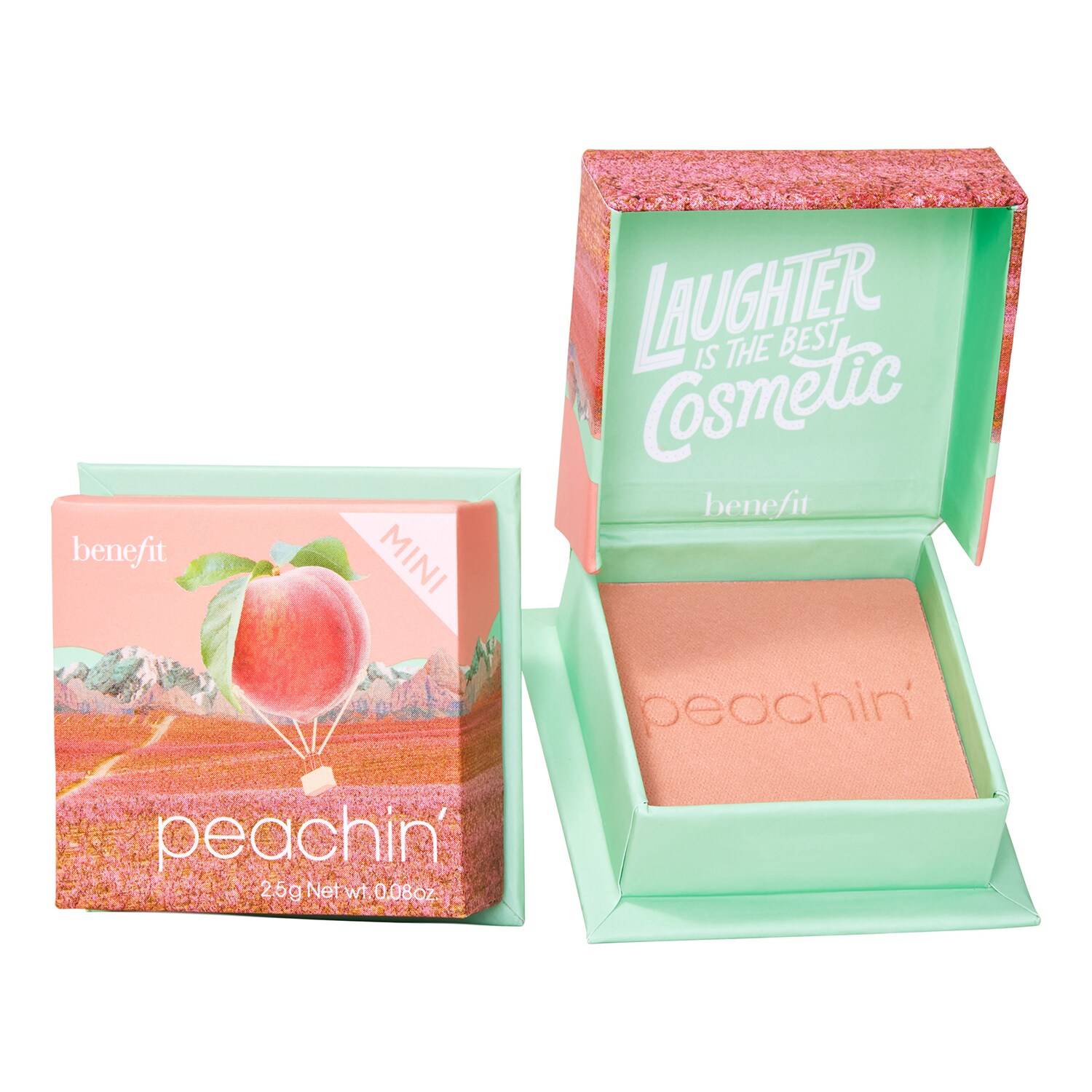 Benefit Wanderful World Blushes Powder Blusher Mini 2.5g Peachin'