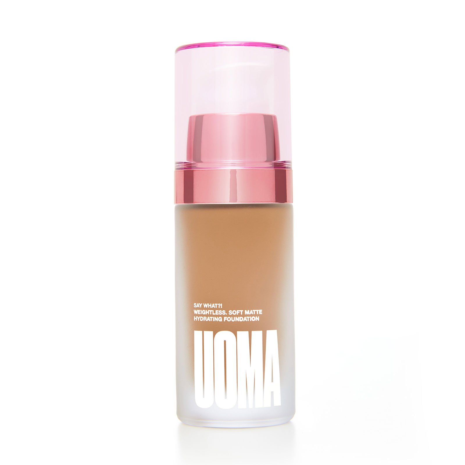 UOMA Beauty Say What?! Weightless Soft Matte Hydrating Foundation 30ml WHITE PEARL T1C