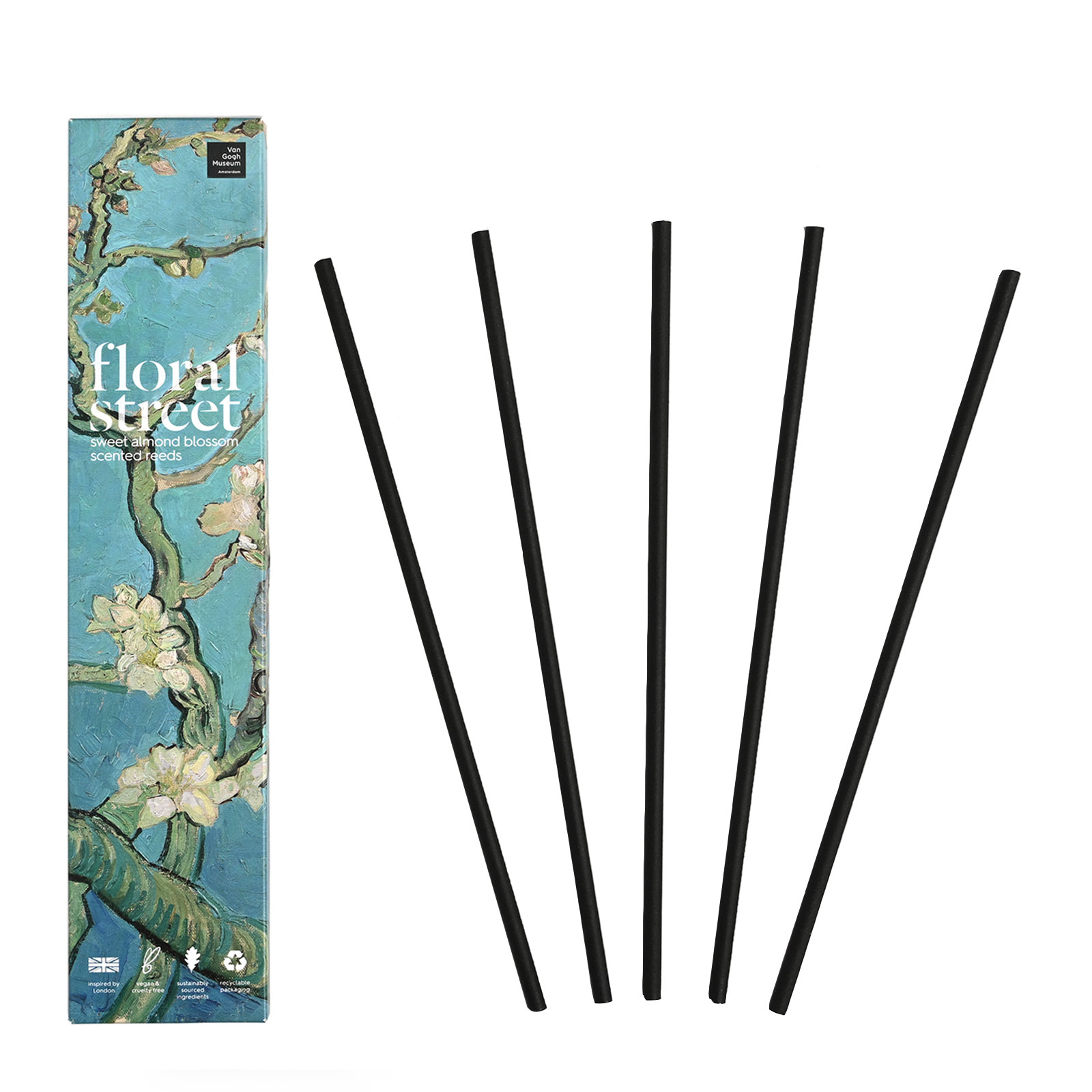 Floral Street Sweet Almond Blossom Scented Reeds X 5