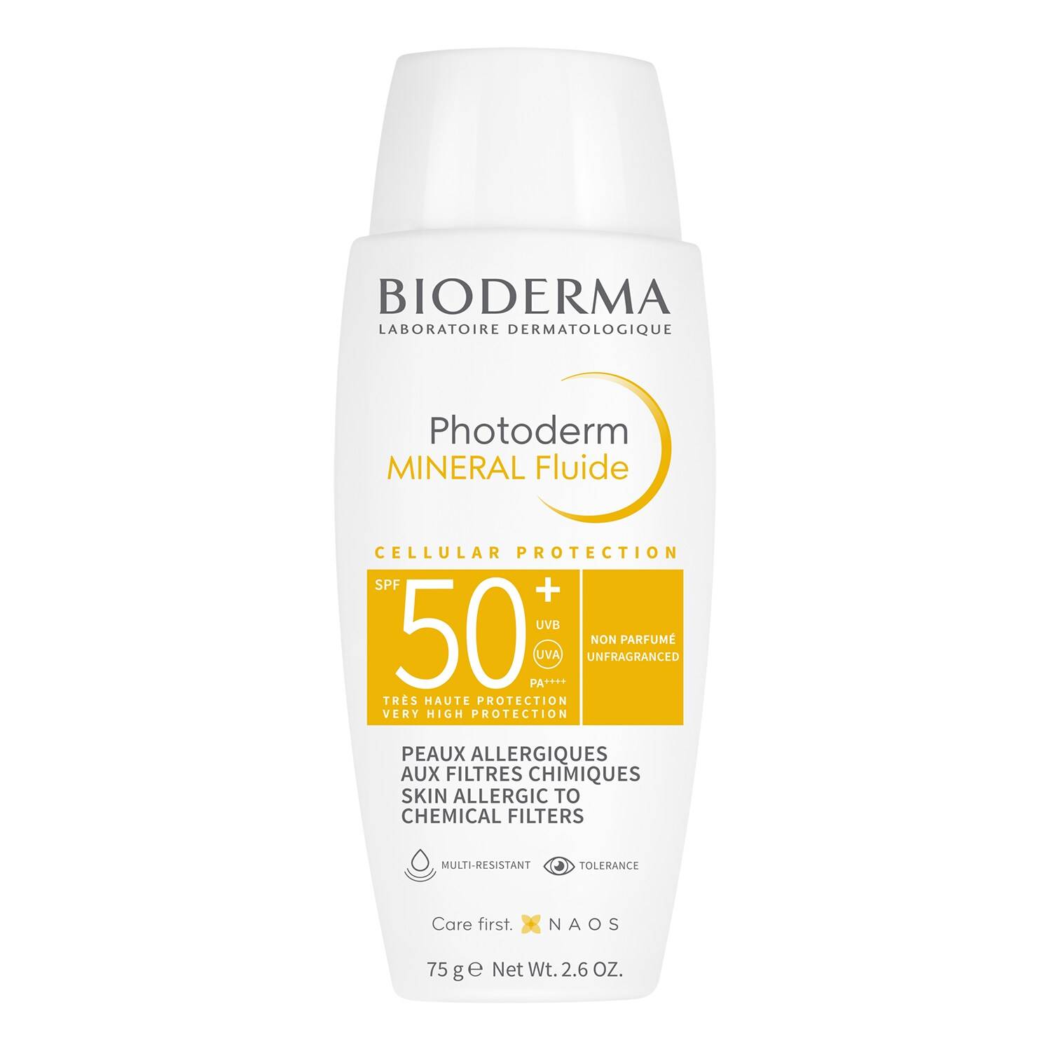 Bioderma Photoderm Mineral Sunscreen Spray Intolerant Skin Spf50+ 75G