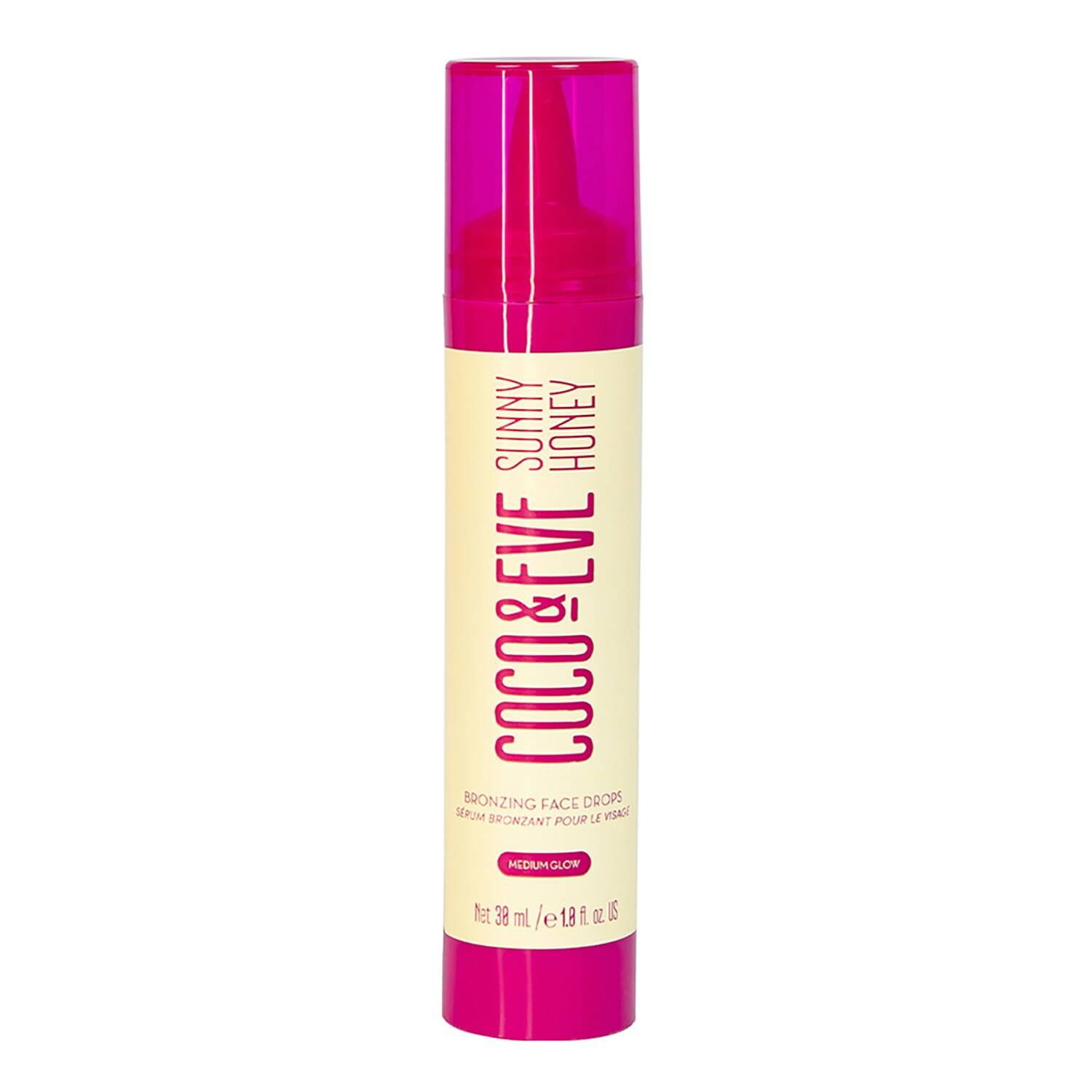 Coco & Eve Sunny Honey Bronzing Face Drops Medium 30Ml