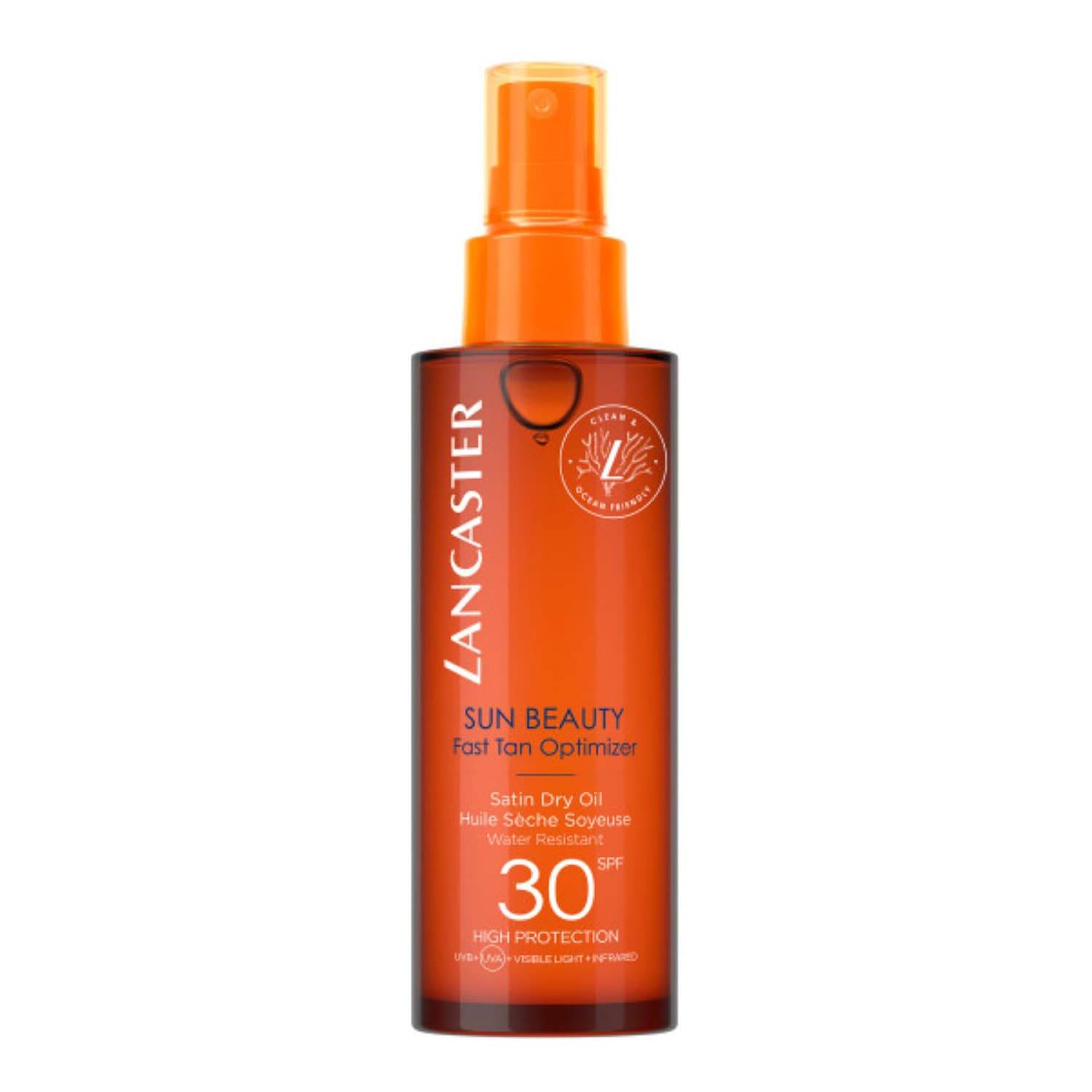 Lancaster Sun Fast Tan Optimizer Satin Dry Oil Spf30 150Ml