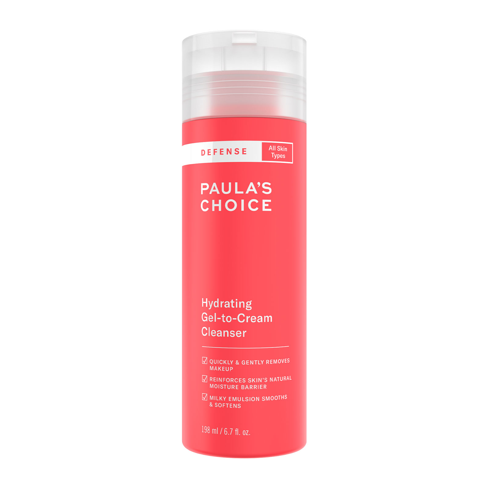 Paula's Choice Defense Gel-To-Cream Cleanser 198Ml