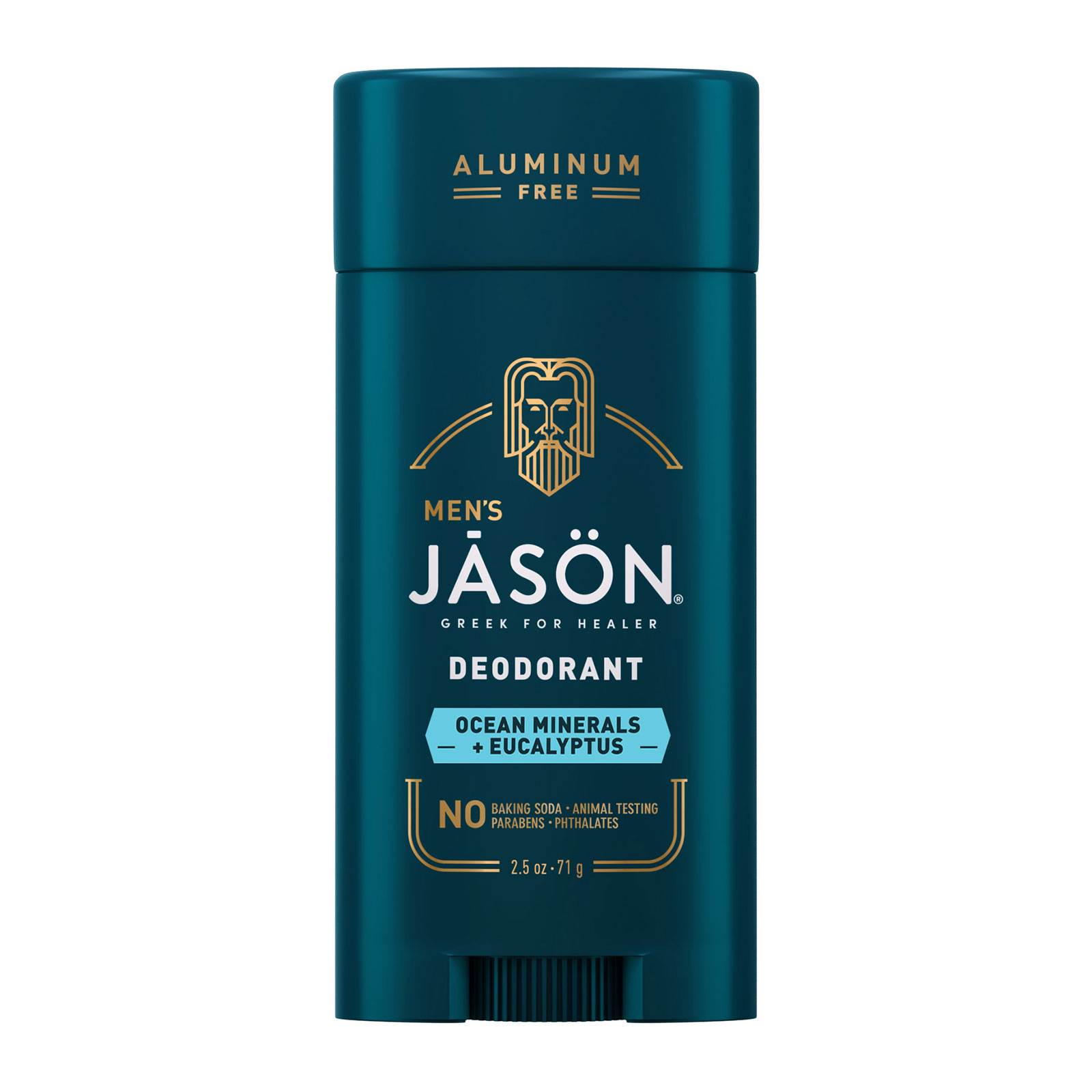 JASON Men's Ocean Minerals and Eucalyptus Deodorant Stick 71g
