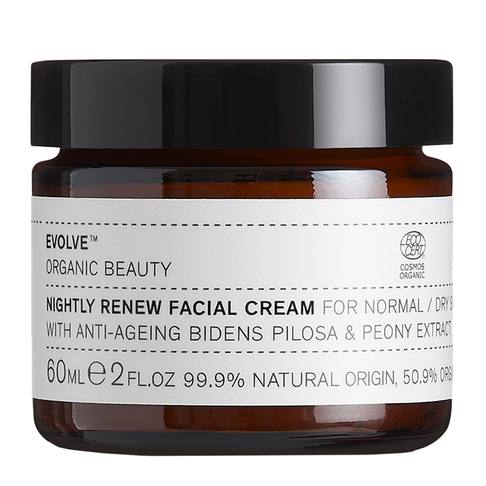 Evolve Beauty Nightly Renew Facial Cream 60Ml