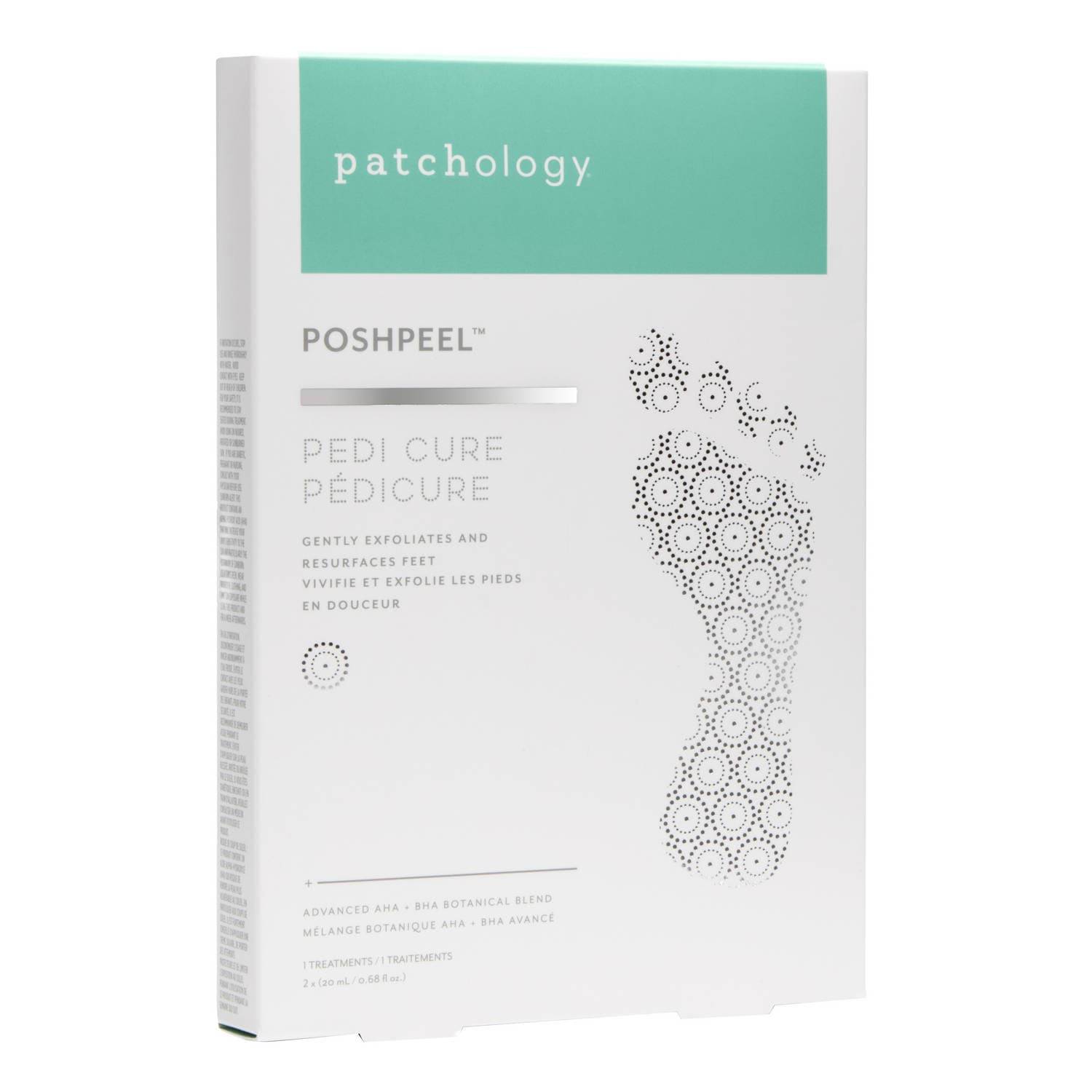 Patchology Poshpeel Pedicure - Exfoliating Mask Poshpeel Pp Pedi Cure Feet Single 95Ml