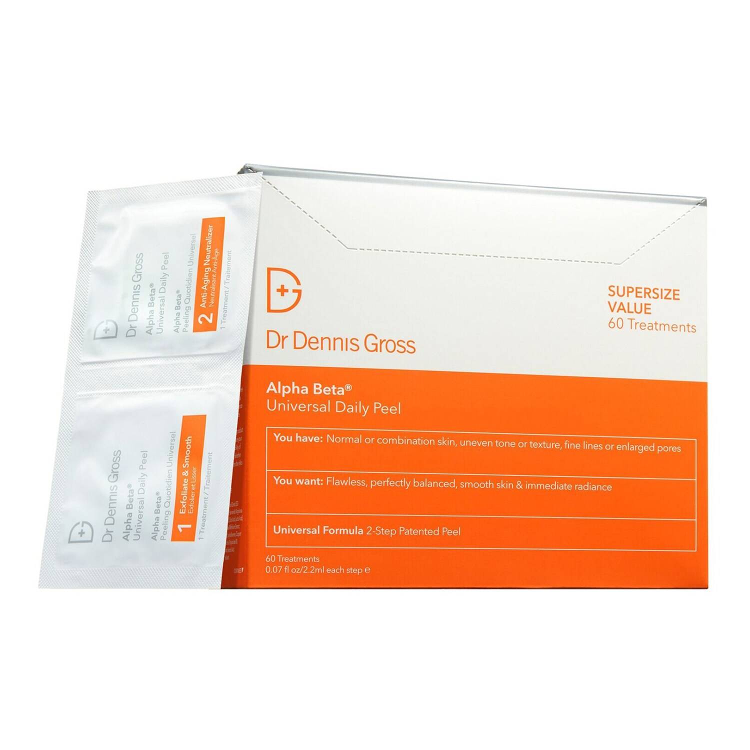 Dr Dennis Gross Alpha Beta Universal Daily Peel 60 Applications