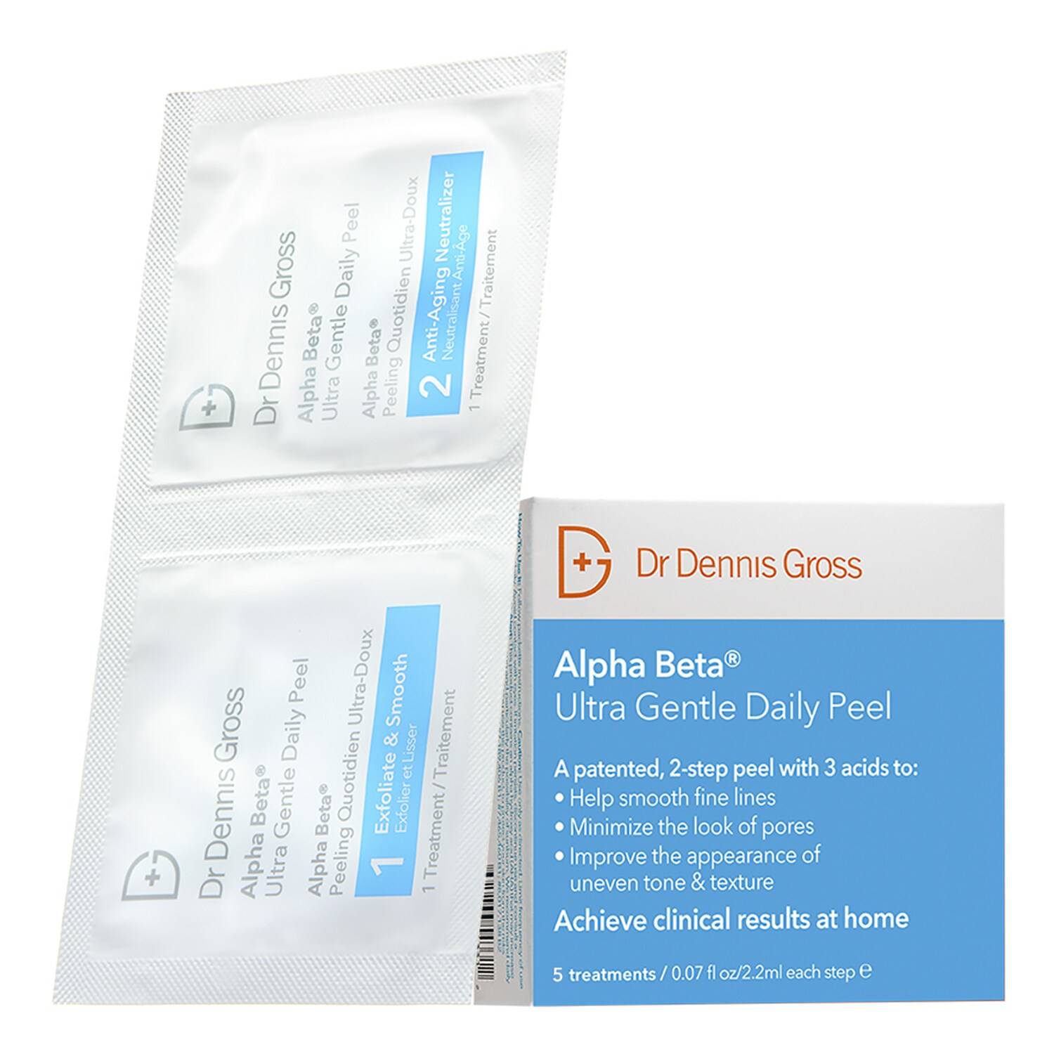 Dr Dennis Gross Alpha Beta Ultra Gentle Daily Peel 5 Applications