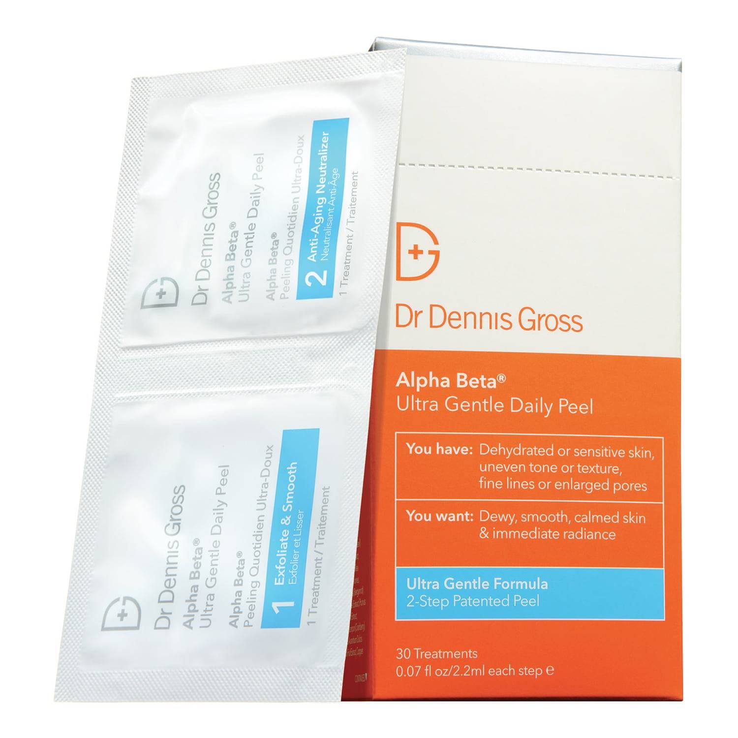 Dr Dennis Gross Alpha Beta Ultra Gentle Daily Peel 30 Applications