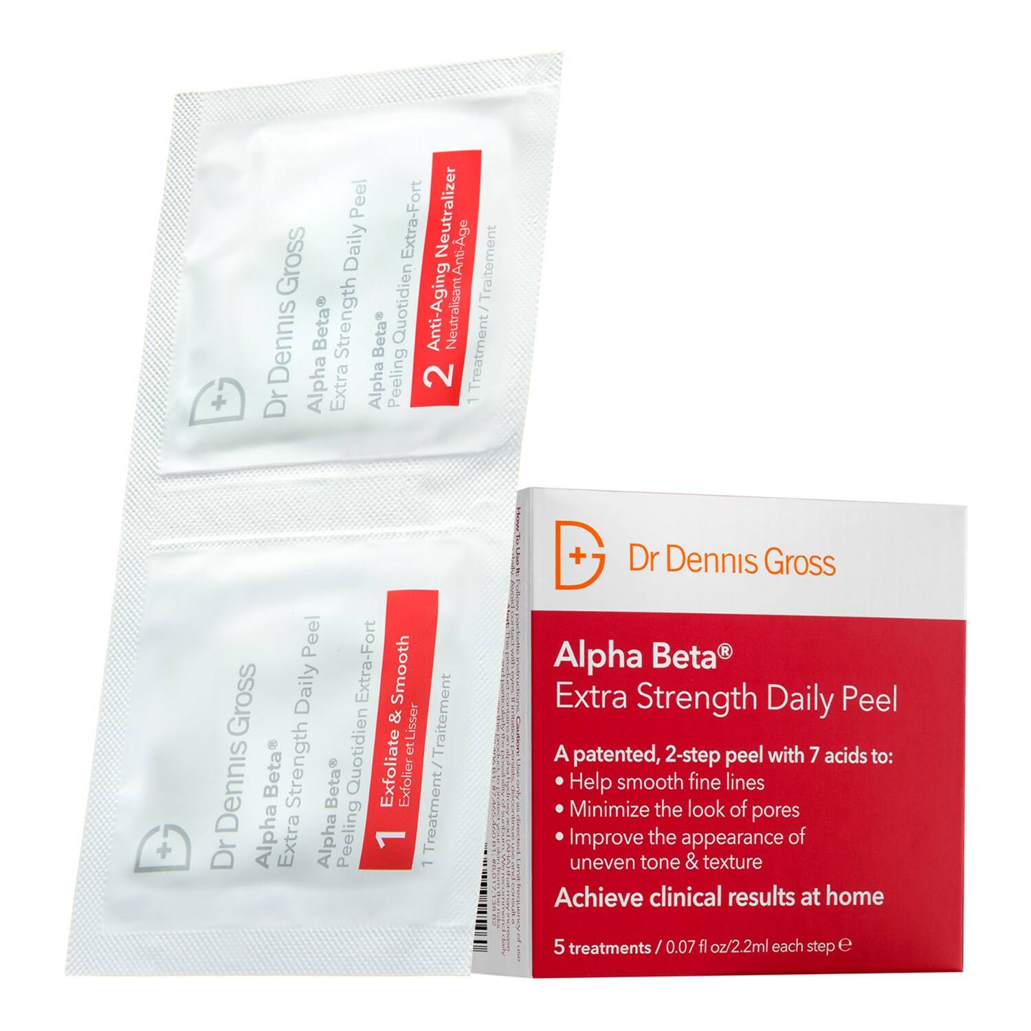 Dr Dennis Gross Alpha Beta Peel Extra Strength Daily Peel 5 Applications