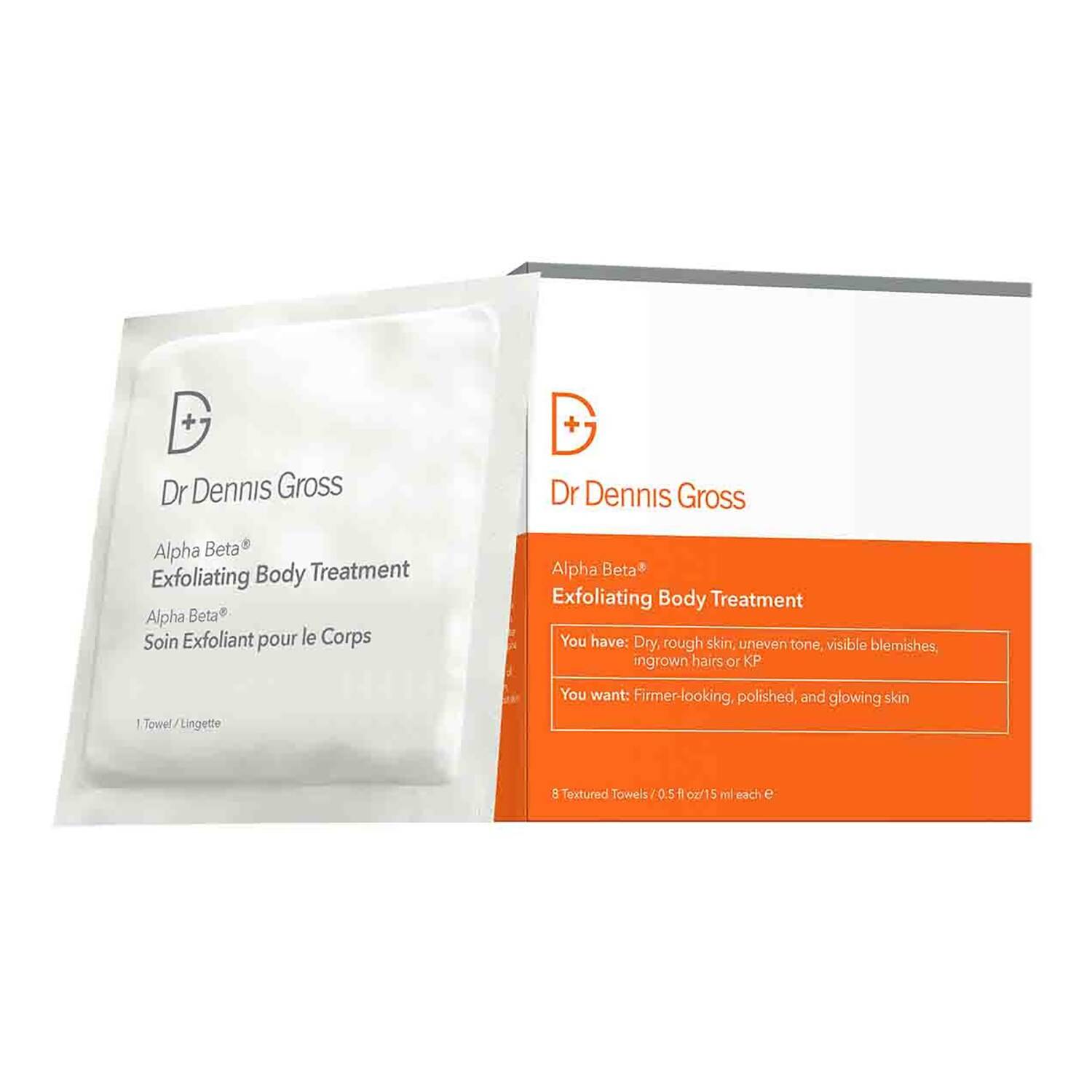 Dr Dennis Gross Alpha Beta Exfoliating Body Treatment 8 Applications