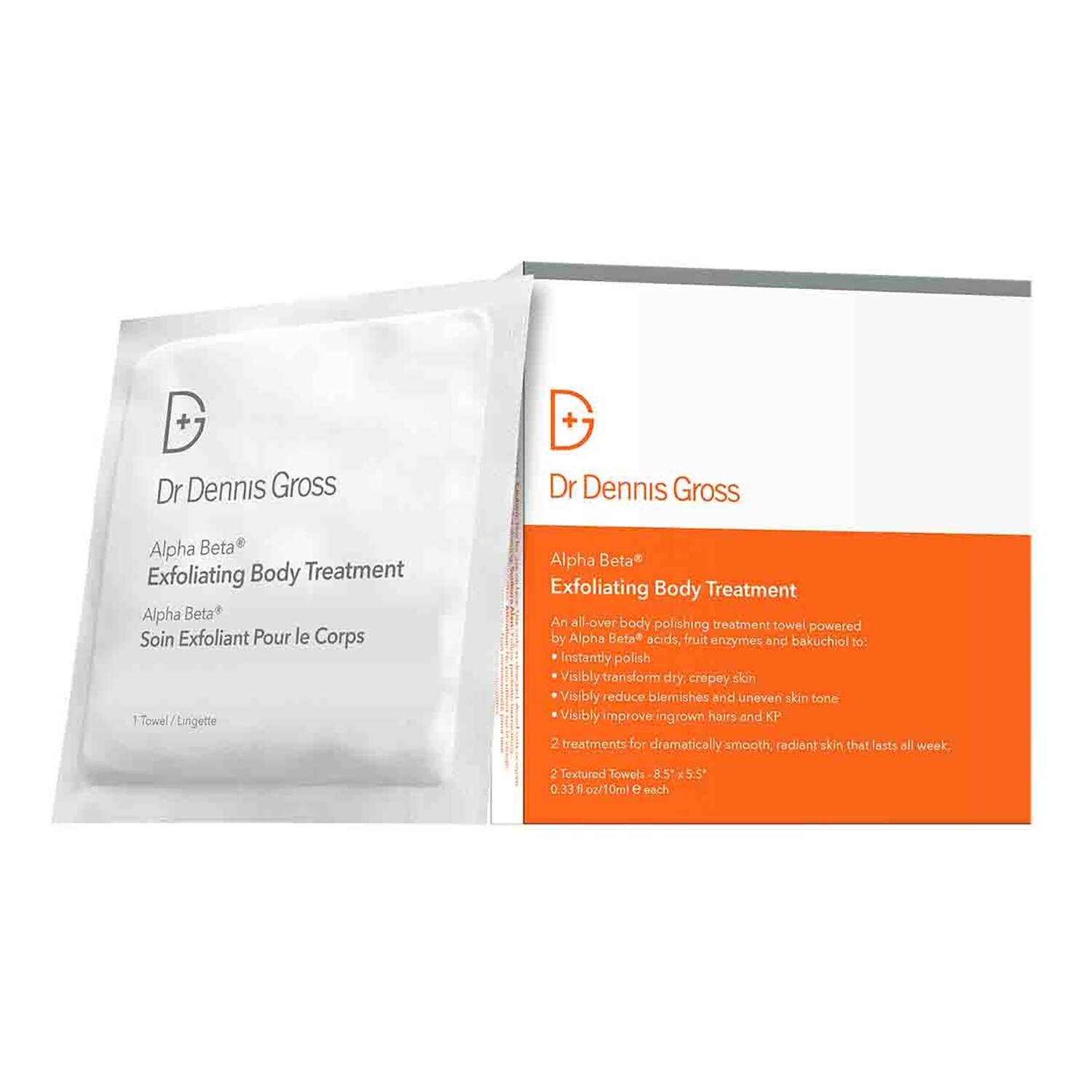Dr Dennis Gross Alpha Beta Exfoliating Body Treatment 2 Applications