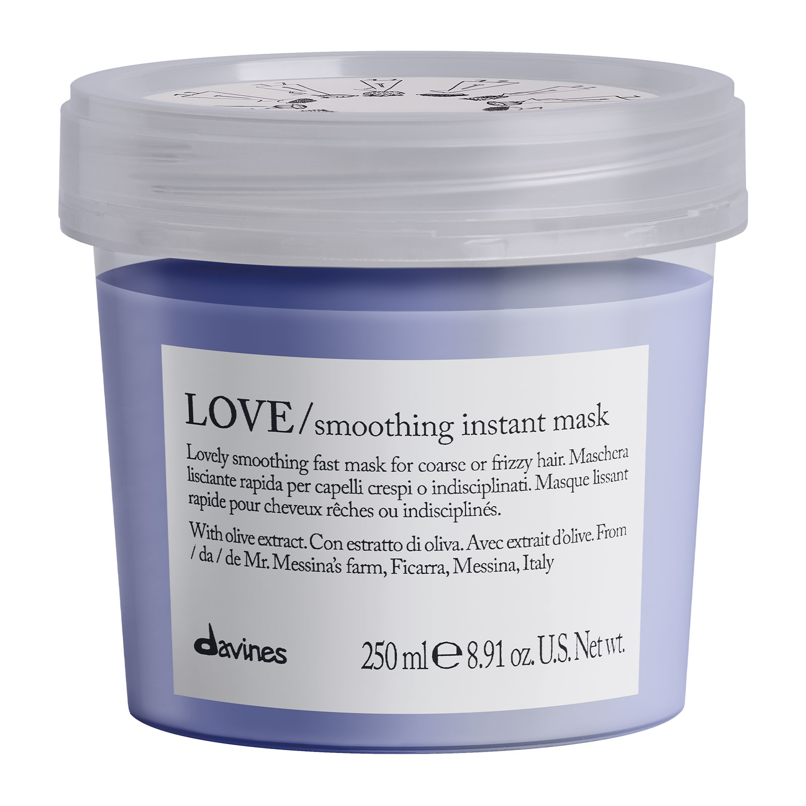 Davines Love Smoothing Instant Mask 250Ml