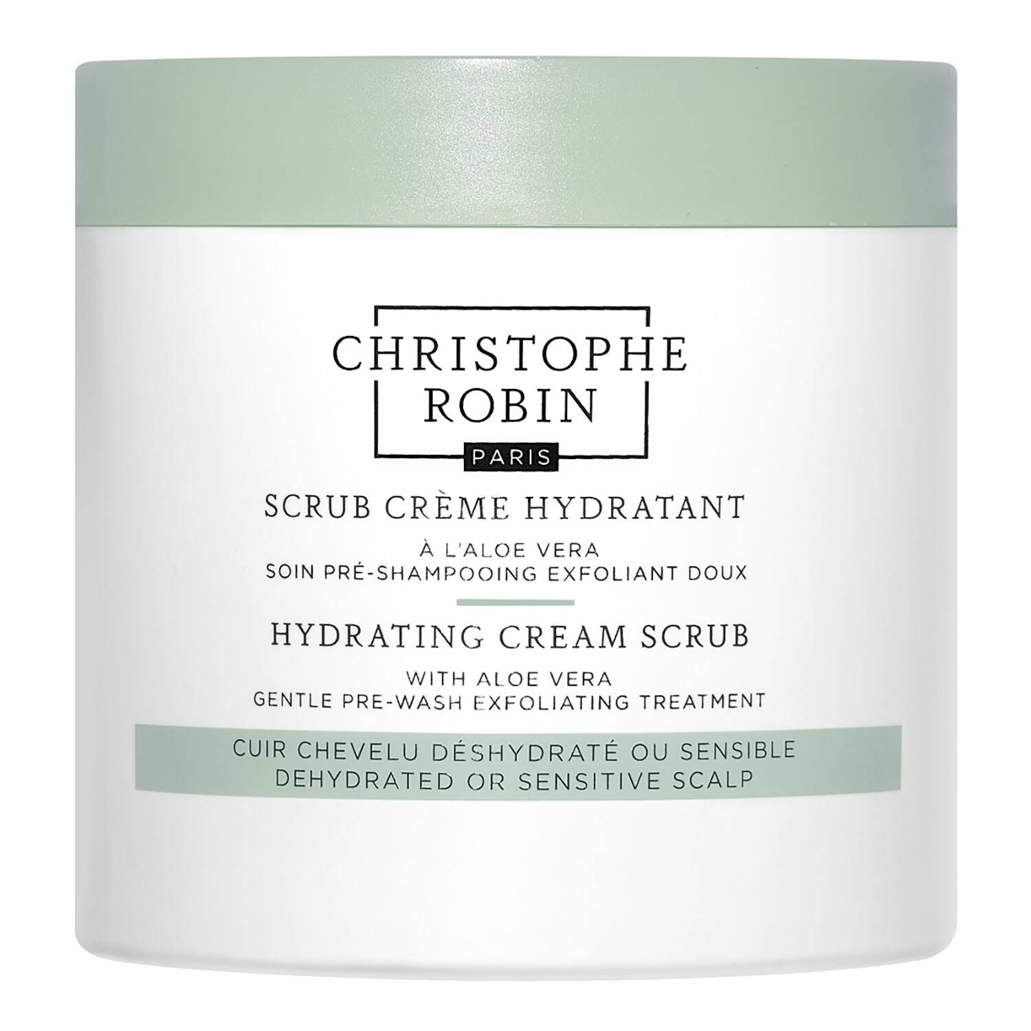Christophe Robin Hydrating Cream Scrub With Aloe Vera 250Ml