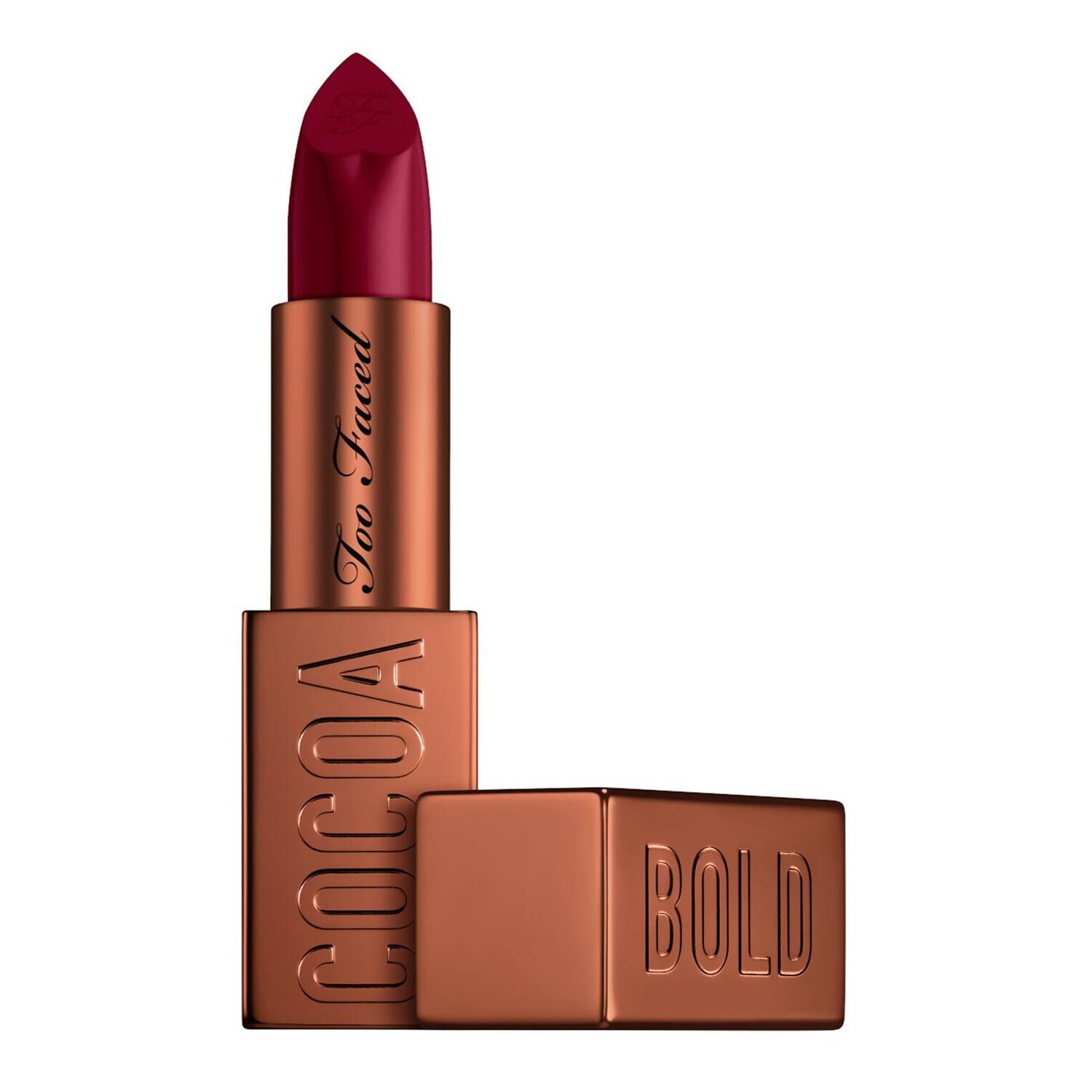 Too Faced Cocoa Bold Em-Power Pigment Cream Lipstick 3.3ml Triple Fudge