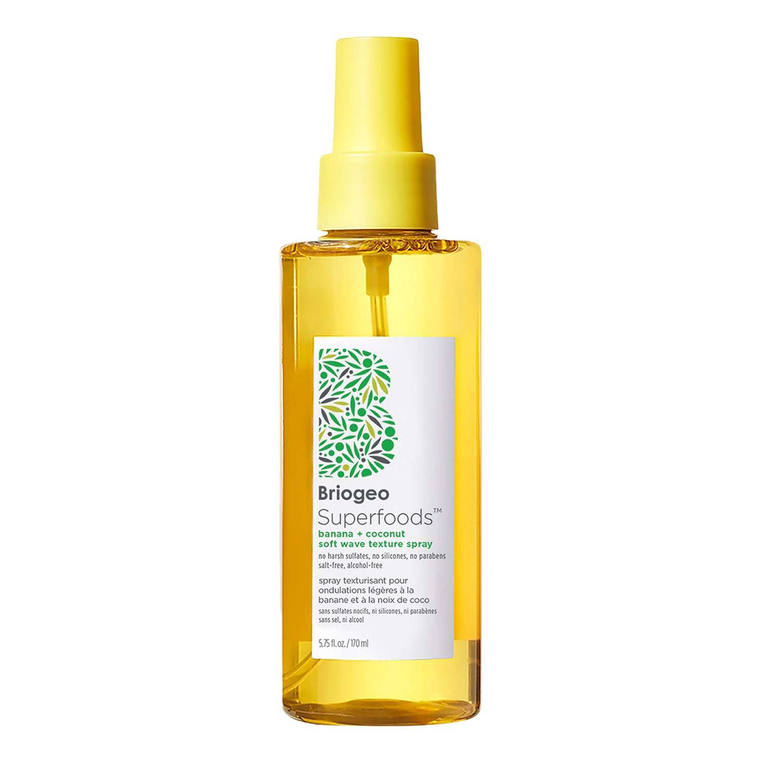 Briogeo Superfoods™ Banana + Coconut Hydrating Salt-Free Soft Wave Texture Spray 170ml