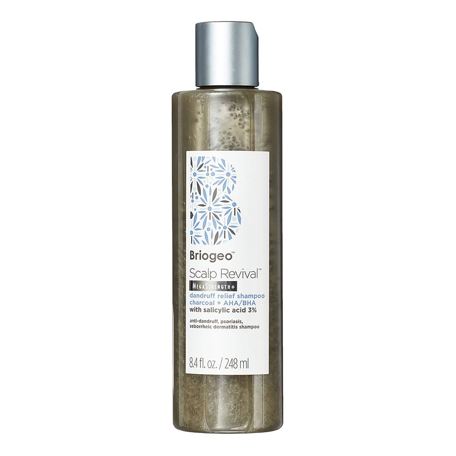 Briogeo Scalp Revival Megastrength+ Dandruff Control Shampoo Charcoal + Aha/Bha 248Ml